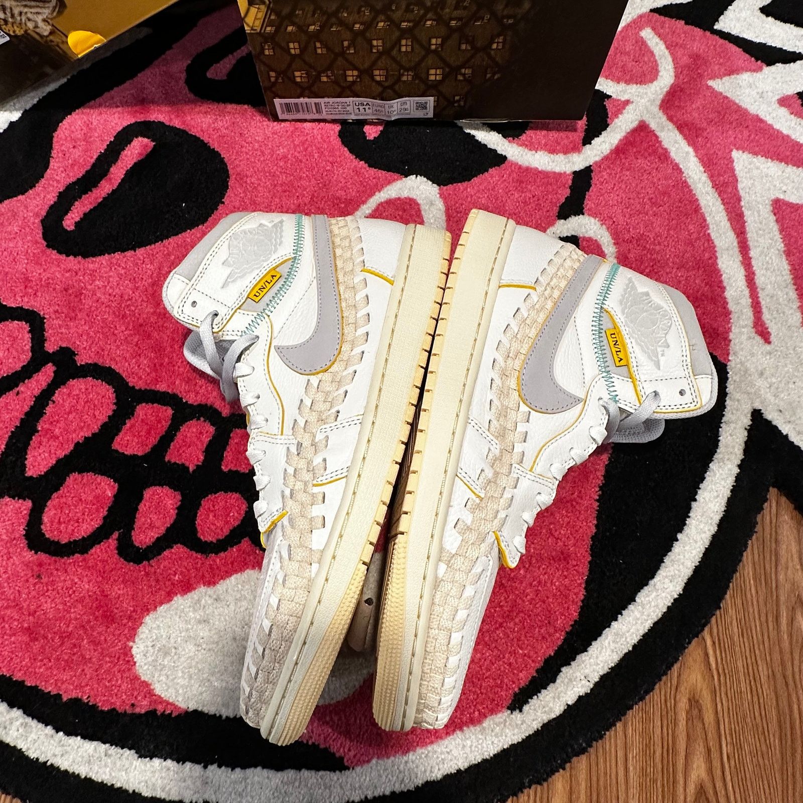 Jordan Brand × Union LA Jordan 1 Retro High OG SP Union LA Bephies Summer of ‘96 Size US 11.5 / EU 44-45 - 4 Thumbnail