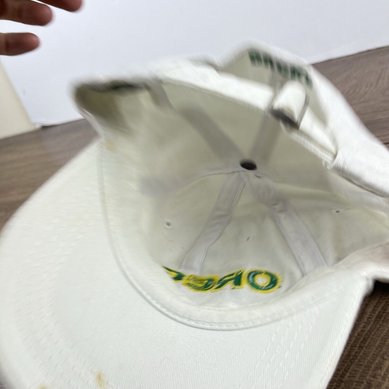 Other Oregon Ducks White Hat Oregon Ducks White Cap Hat Adjustable Size ONE SIZE - 13 Thumbnail
