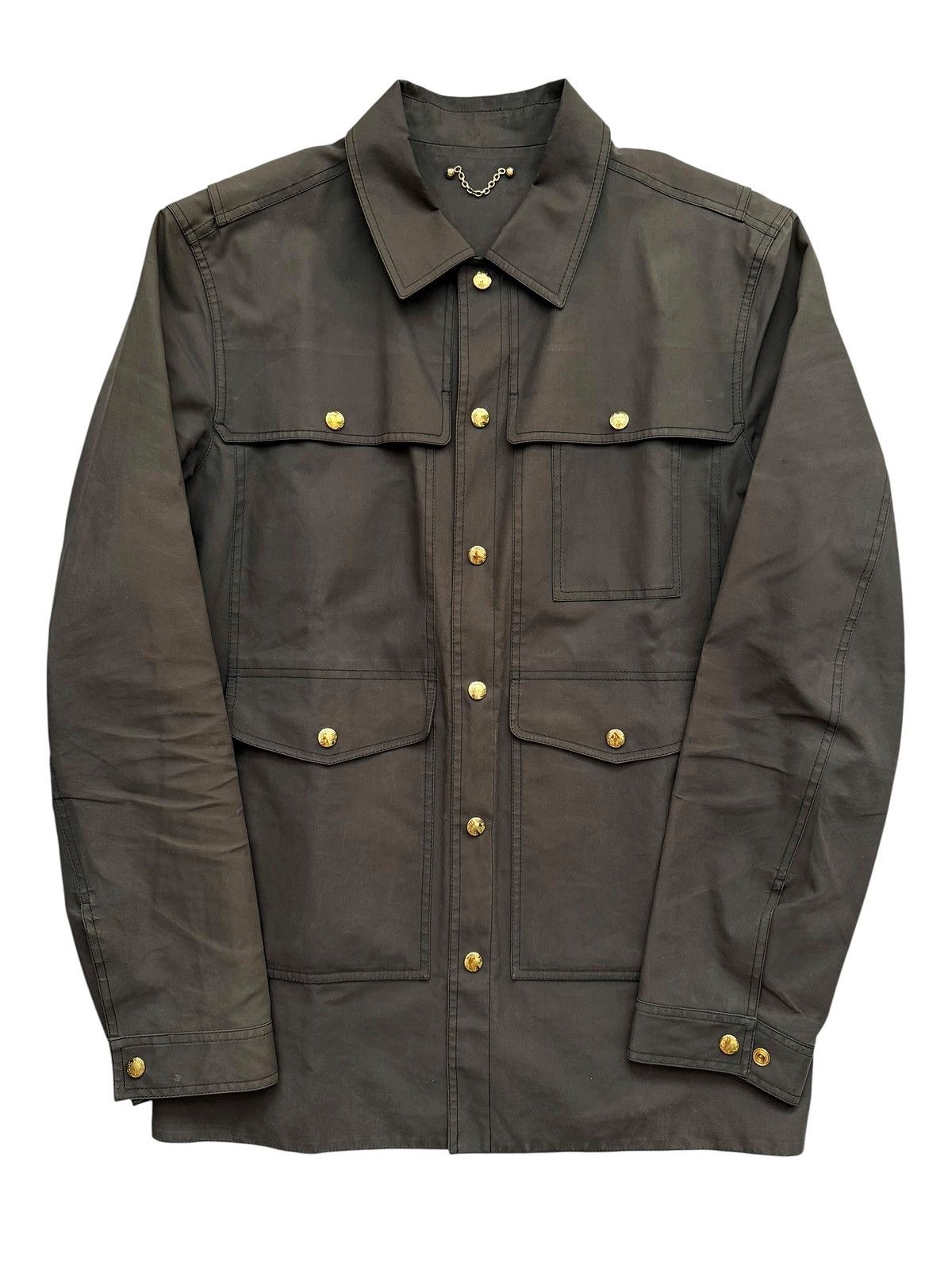 Louis Vuitton City Waxed Hunter Hunting Work Jacket Size US L / EU 52-54 / 3 - 1 Thumbnail