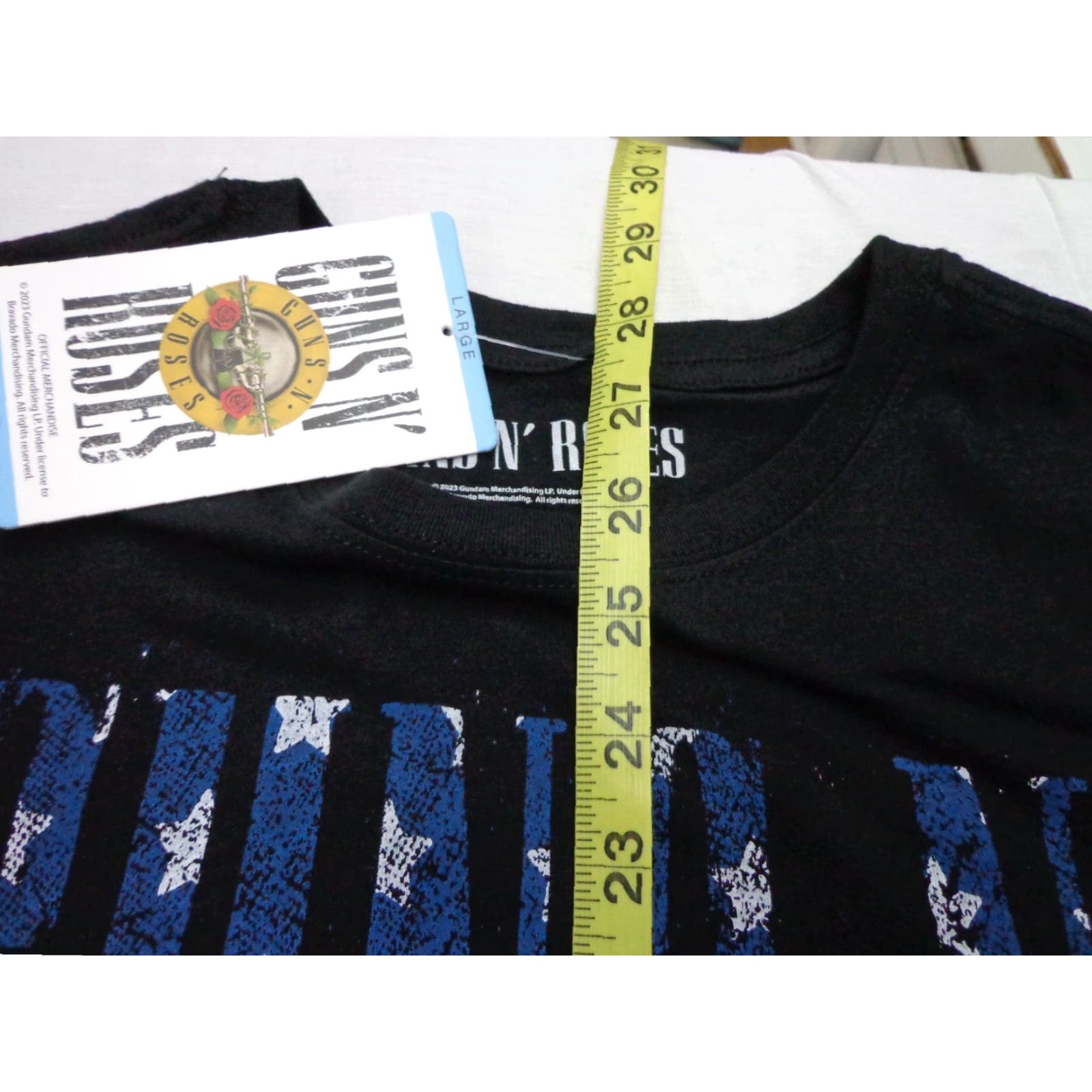 Vintage GUNS N' ROSES T-Shirt Black Size L Crew Neck Short Sleeve Logo Men Size US L / EU 52-54 / 3 - 5 Thumbnail