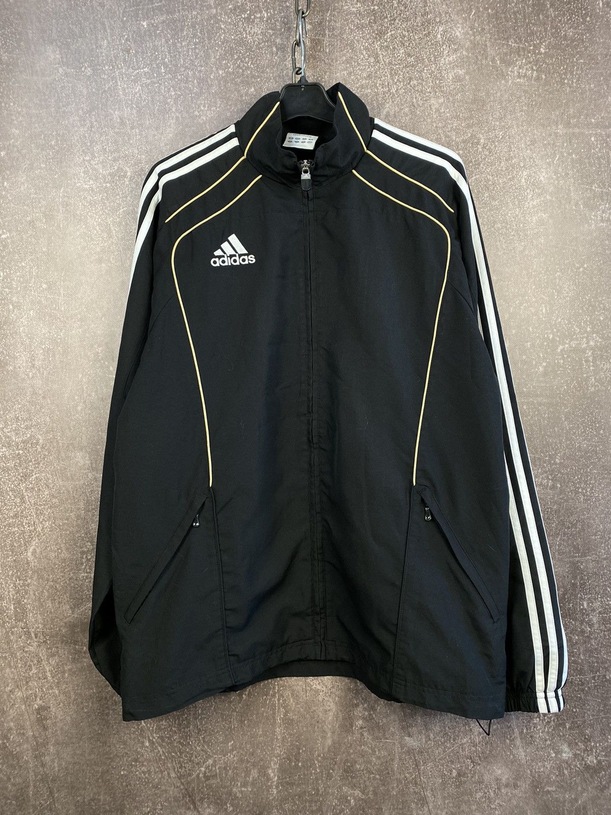 Adidas Vintage Adidas Track Jacket Striped Y2K Size US M / EU 48-50 / 2 - 1 Thumbnail