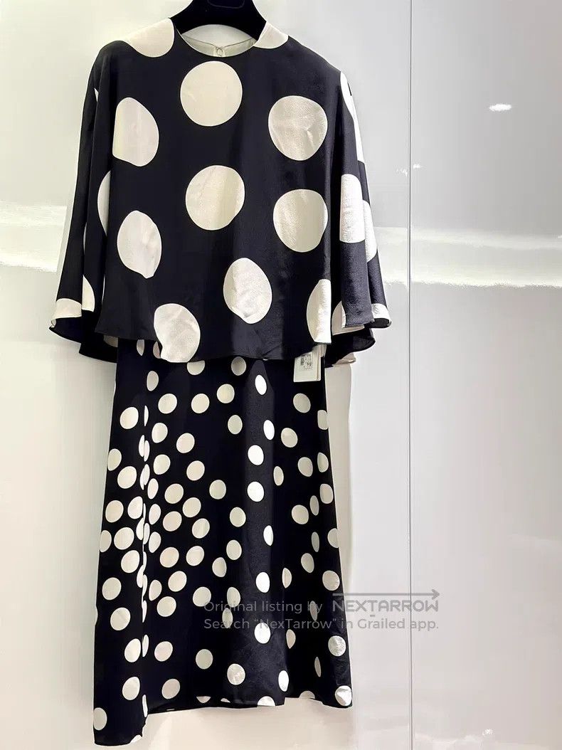 Valentino Valentino Silk polka dot dress Size S / US 4 / IT 40 - 1 Thumbnail