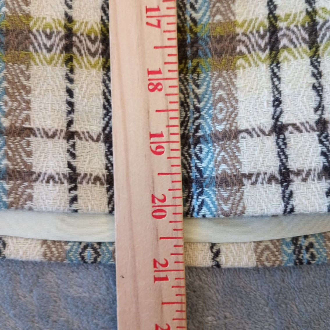 Ann Taylor Ann Taylor Skirt Petites Knee Length Pencil Lined Green plaid 10P Women Vintage No 2010s? Size 32" / US 10 / IT 46 - 3 Thumbnail
