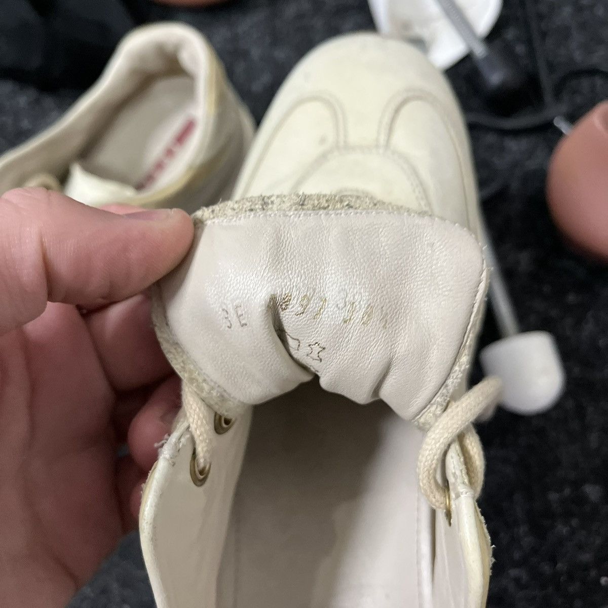 Prada Prada Milano Leather Low Shoes Sneaker Size US 8.5 / IT 38.5 - 13 Thumbnail