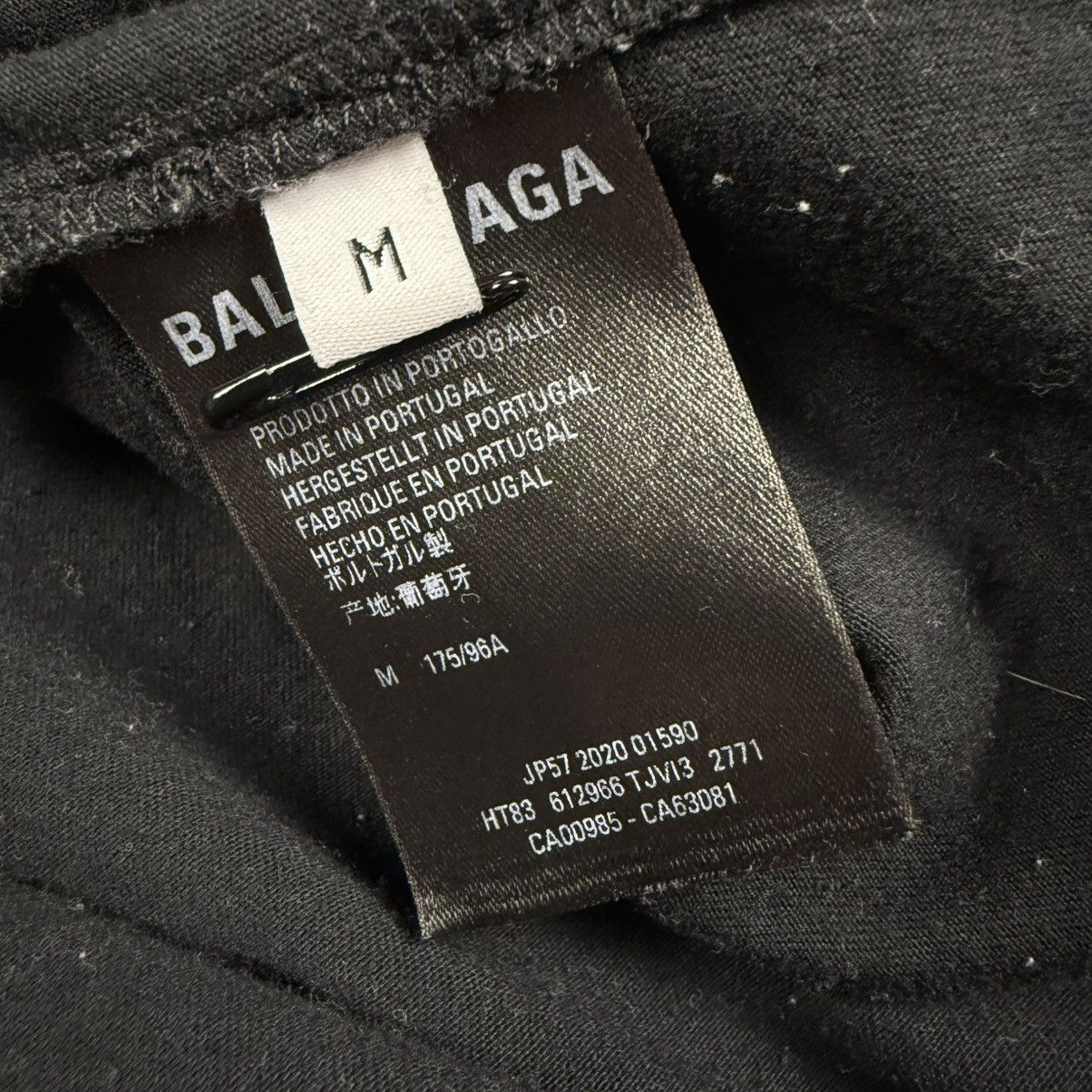 Balenciaga Balenciaga Languages Logo 'Black/Multicolor' T-Shirt Size US M / EU 48-50 / 2 - 4 Thumbnail