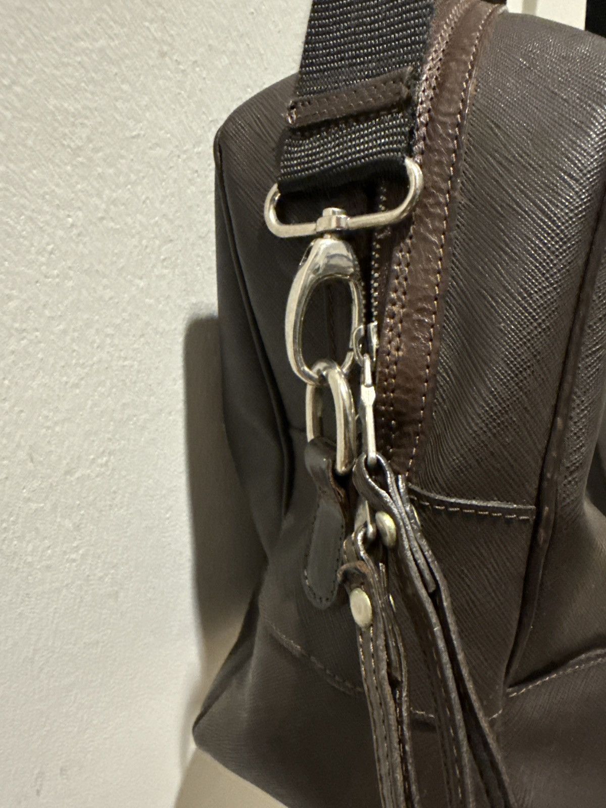 Neil Barrett Saffiano leather softshell briefcase Size ONE SIZE - 5 Thumbnail
