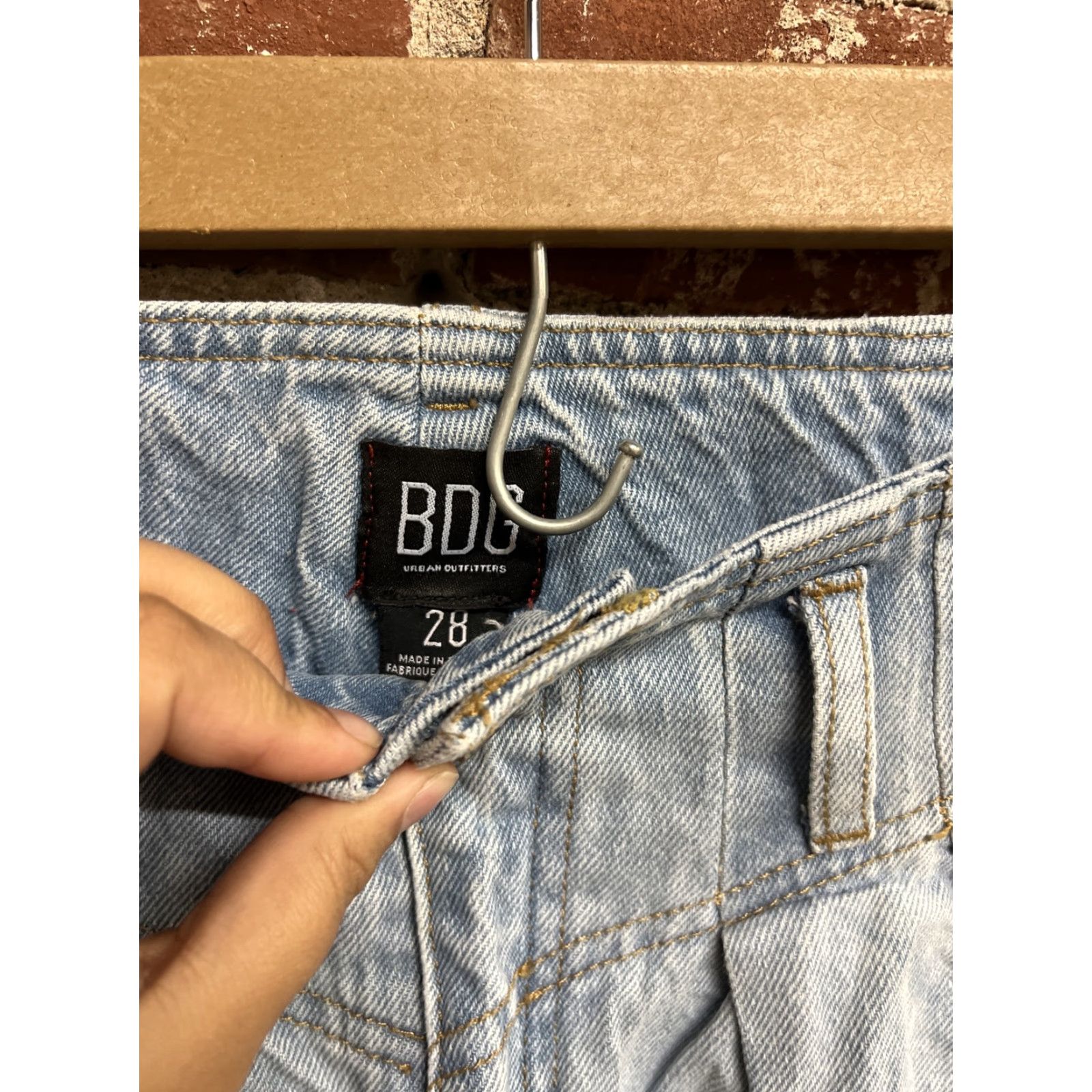 Urban Outfitters VINTAGE BDG Urban Outfitters Women’s Jeans 28 Wide-Leg Blue 28 Womens Wide-Leg Jeans Size 28" / US 6 / IT 42 - 2 Thumbnail