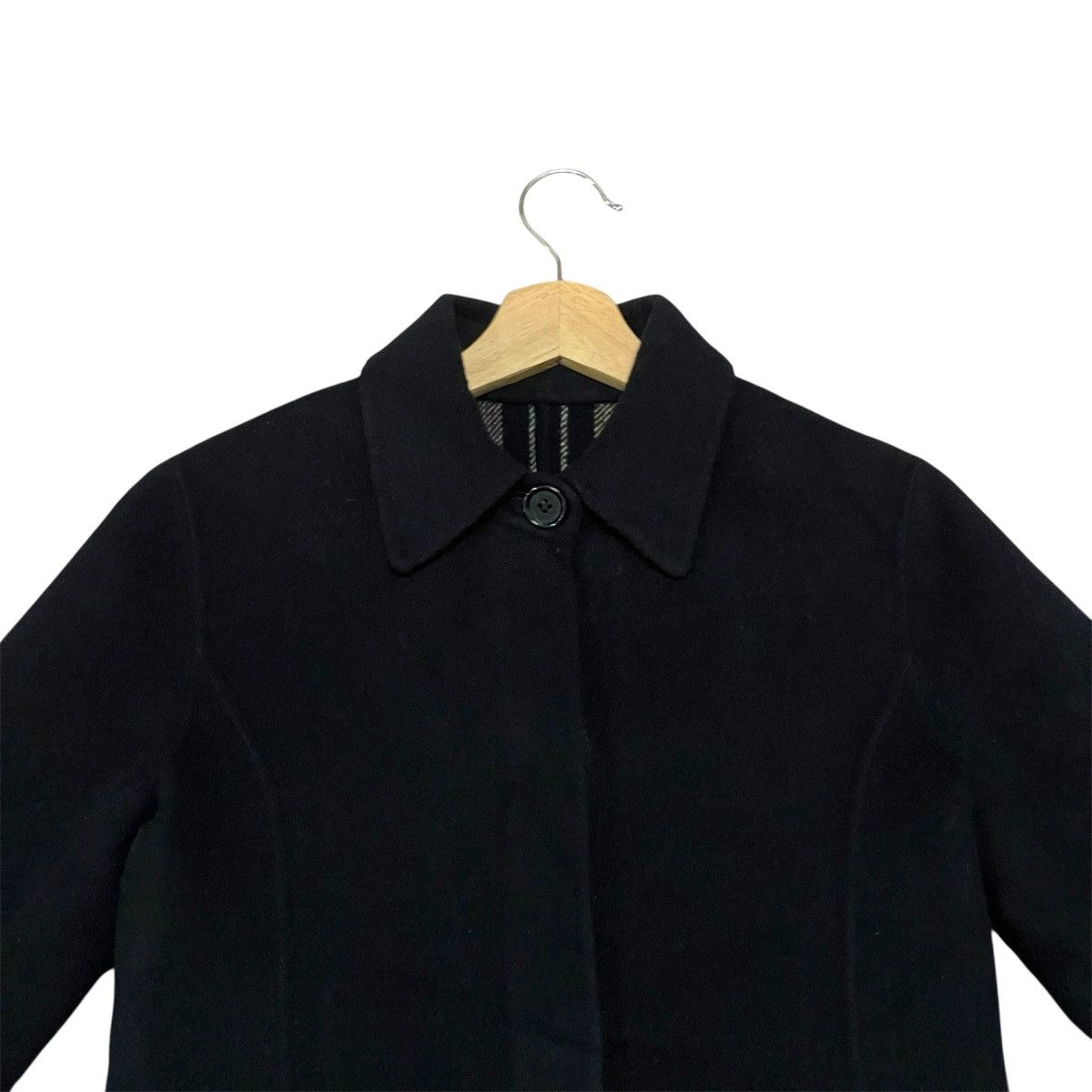 Gucci Vintage Sonia Rykiel Button Up Wool Coat — Parisian Luxury Size S / US 4 / IT 40 - 7 Thumbnail