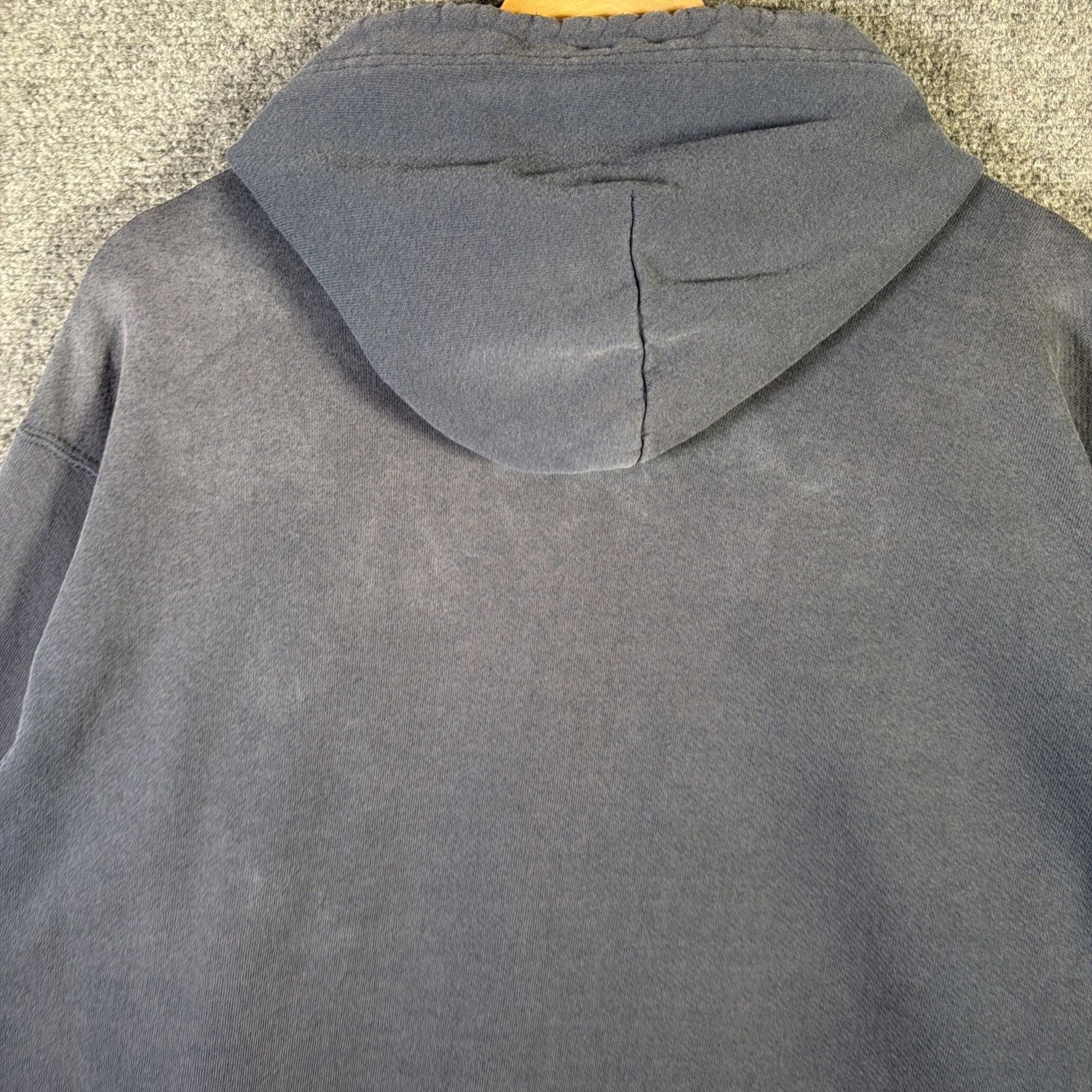 Nike Vintage Nike Hoodie Mens 2XL Navy 90s Baggy Center Swoosh Size US XXL / EU 58 / 5 - 8 Thumbnail