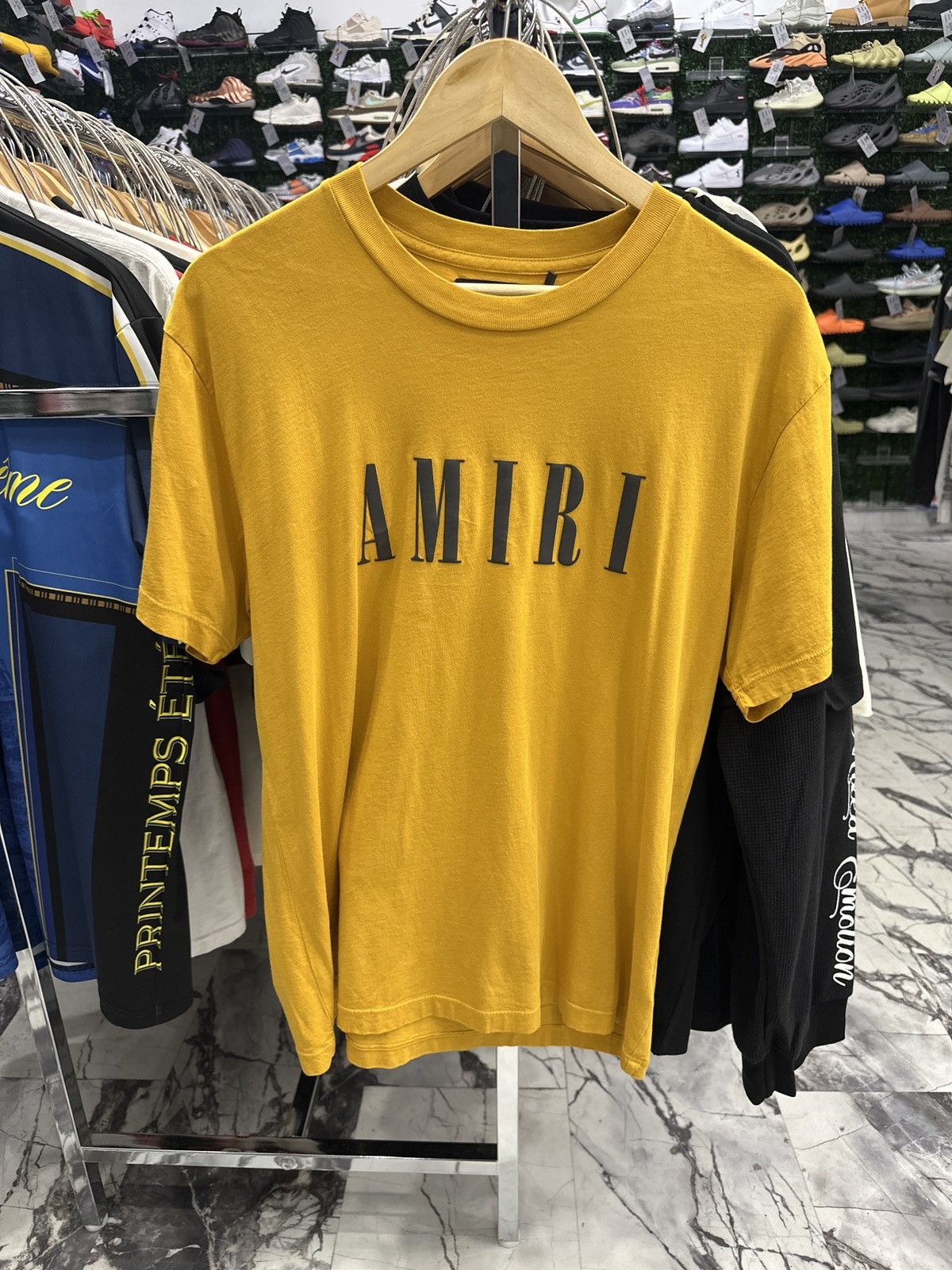 Amiri Amiri ‘Amiri’ Logo Tee Size US S / EU 44-46 / 1 - 1 Thumbnail