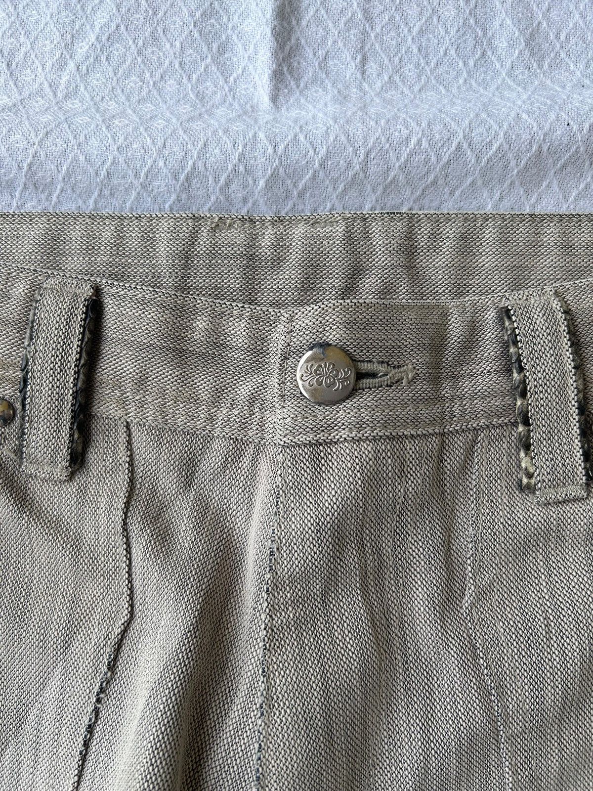 Japanese Brand Flared jeans snake skin takaiq Size US 32 / EU 48 - 7 Thumbnail