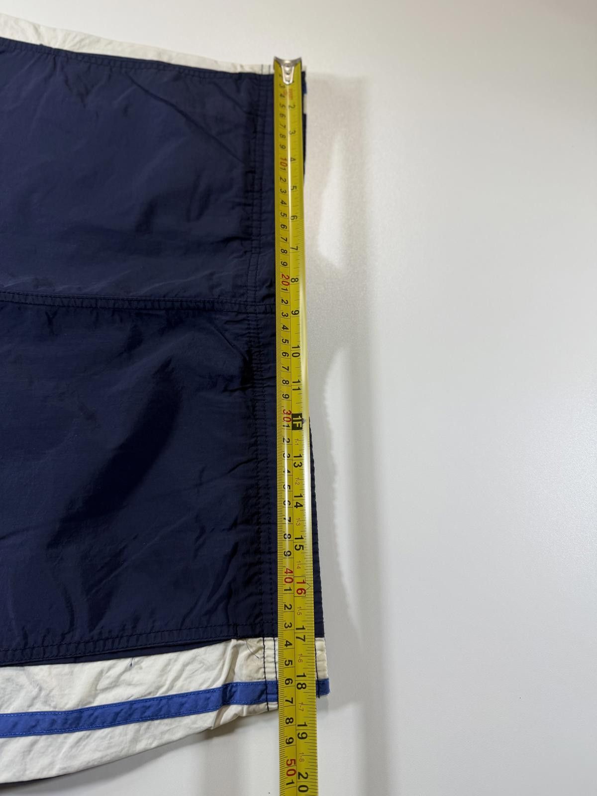 Nautica Nautica Men's Navy Blue Swim Shorts with White and Blue M Size US 32 / EU 48 - 7 Thumbnail