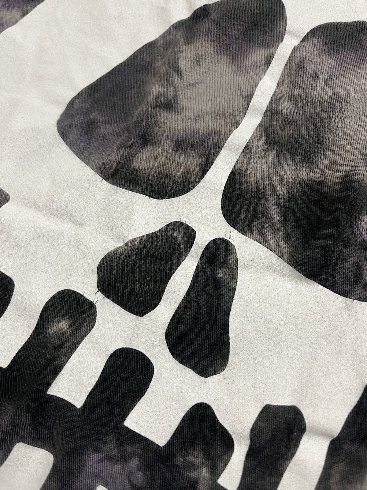 Stussy × Vintage Vintage 2000s ☠️ Stussy Big Skull Head Tie Dye T Shirt Rare Size US L / EU 52-54 / 3 - 8 Thumbnail