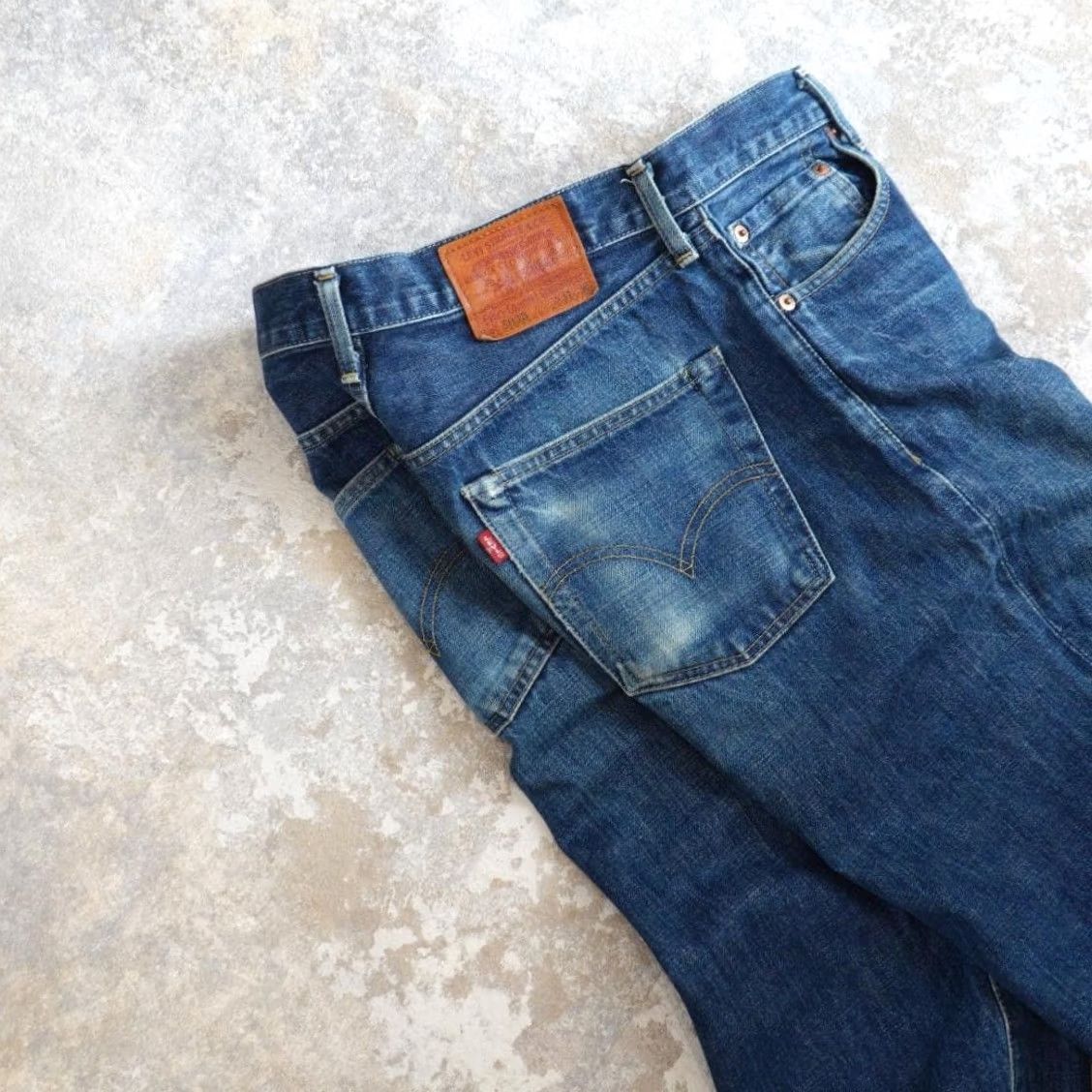 Levi's VINTAGE Levi's 90s Made in Japan BIG E 503B-XX Selvedge Denim Pants Jeans W31 Men Blue Regular Size 31 Leather Wear Size US 31 - 2 Thumbnail