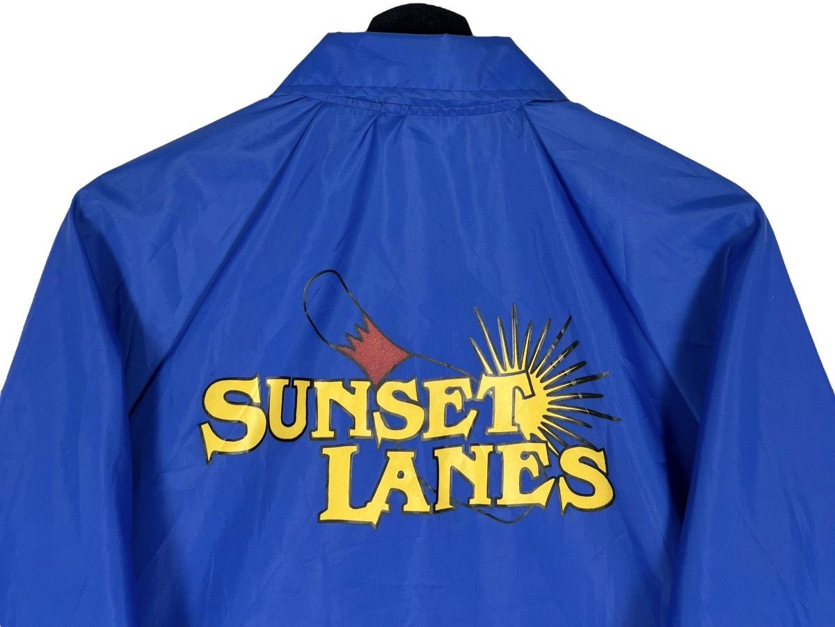 Vintage 90s Vintage Sunset Lanes Bowling Coach Jacket Size US M / EU 48-50 / 2 - 6 Thumbnail
