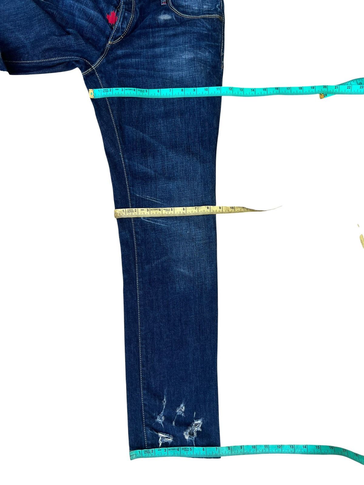 Dsquared2 Dsquared2 Made in Italy Distressed Ripped Skinny Jeans Size US 32 / EU 48 - 5 Thumbnail