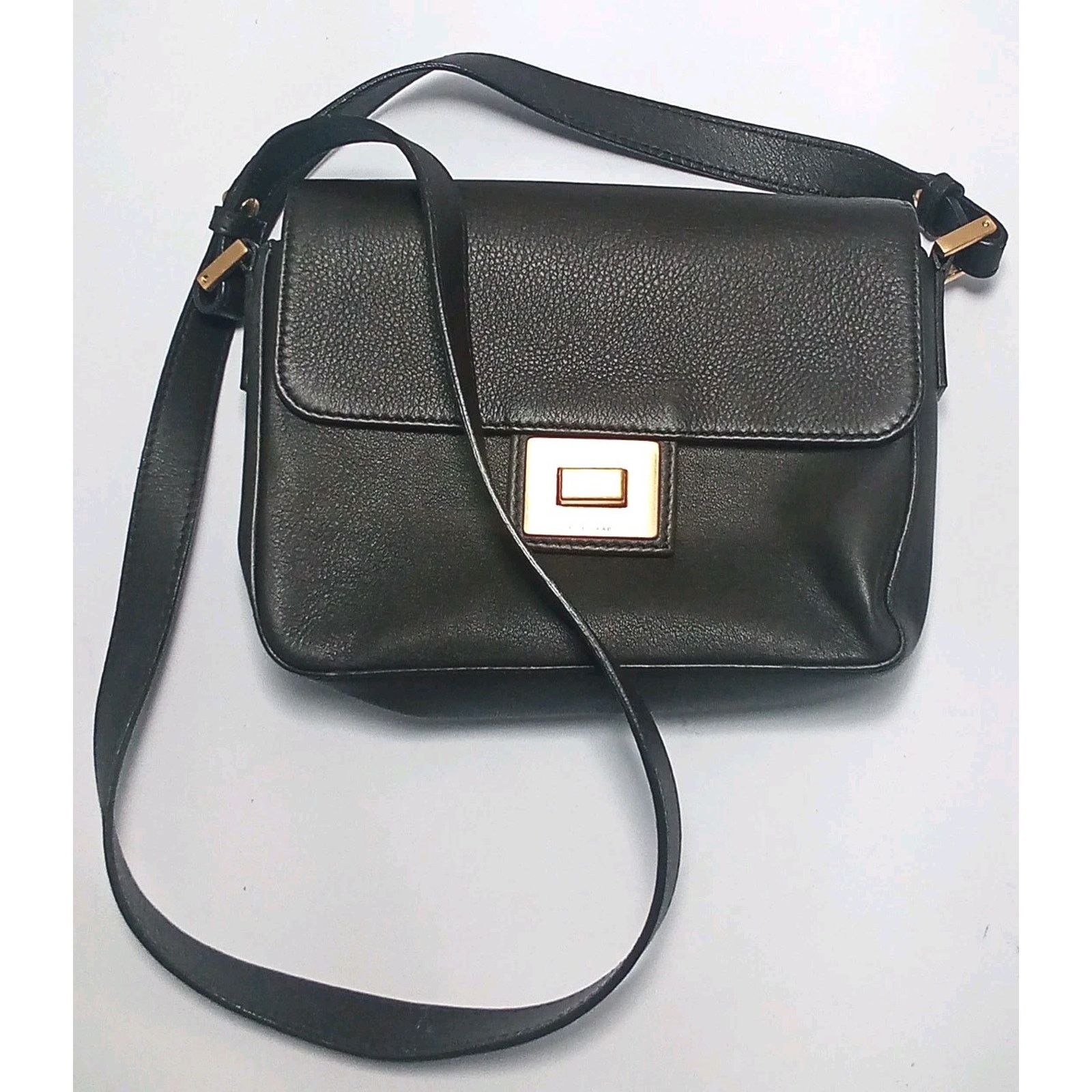 Other Ellie Saab Crossbody Claudine Dark Brown Perfect Condition Size ONE SIZE - 1 Thumbnail