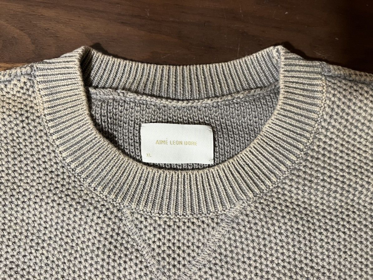 Aime Leon Dore Aime Leon Dore ALD Beige Tie Dyed Crewneck Sweater Size XL Size US XL / EU 56 / 4 - 4 Thumbnail