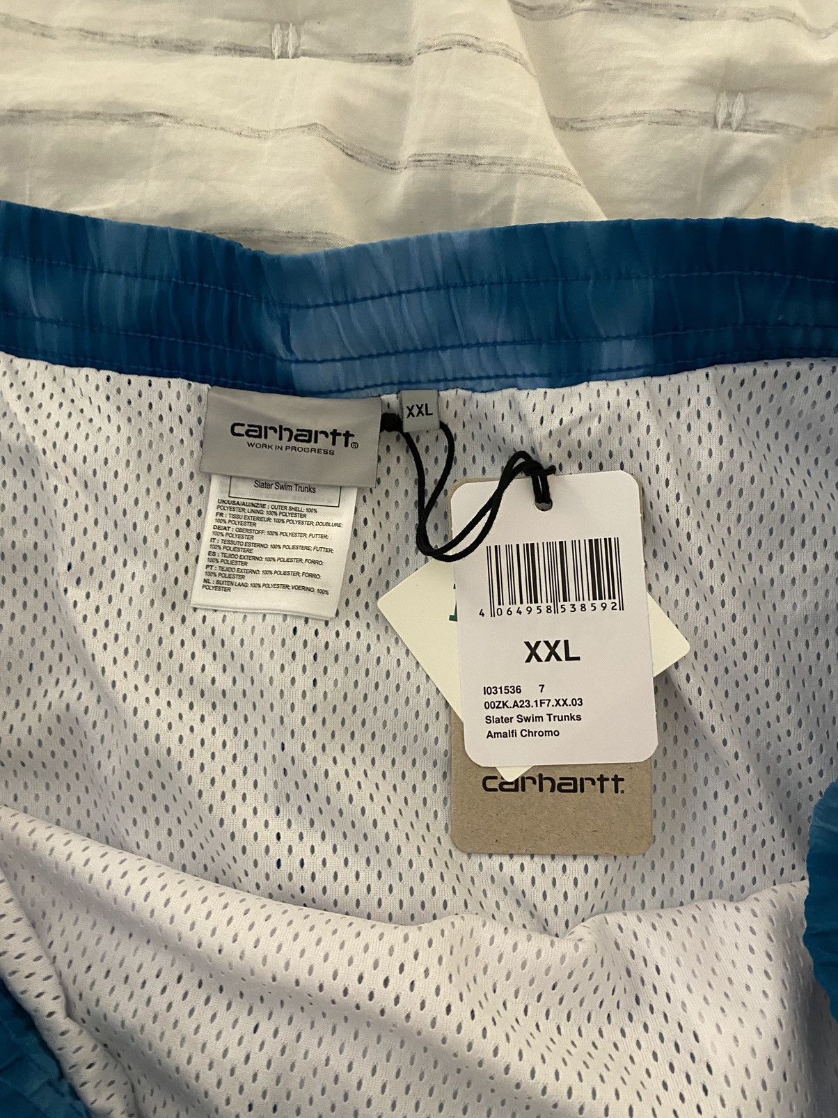 Carhartt Wip Carhartt WIP Slater Swim Trunks Tie Dye NWT XXL Size US 38 / EU 54 - 7 Thumbnail