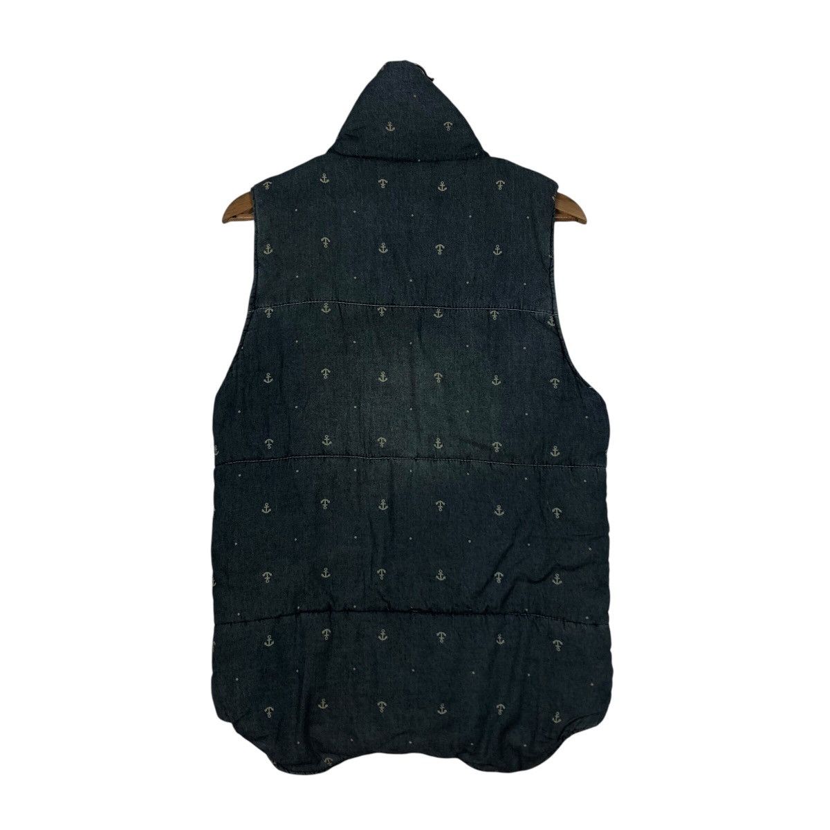 Hysteric Glamour 📌Vintage Biker Denim Vest Power To The People Punk Design Size US M / EU 48-50 / 2 - 9 Thumbnail