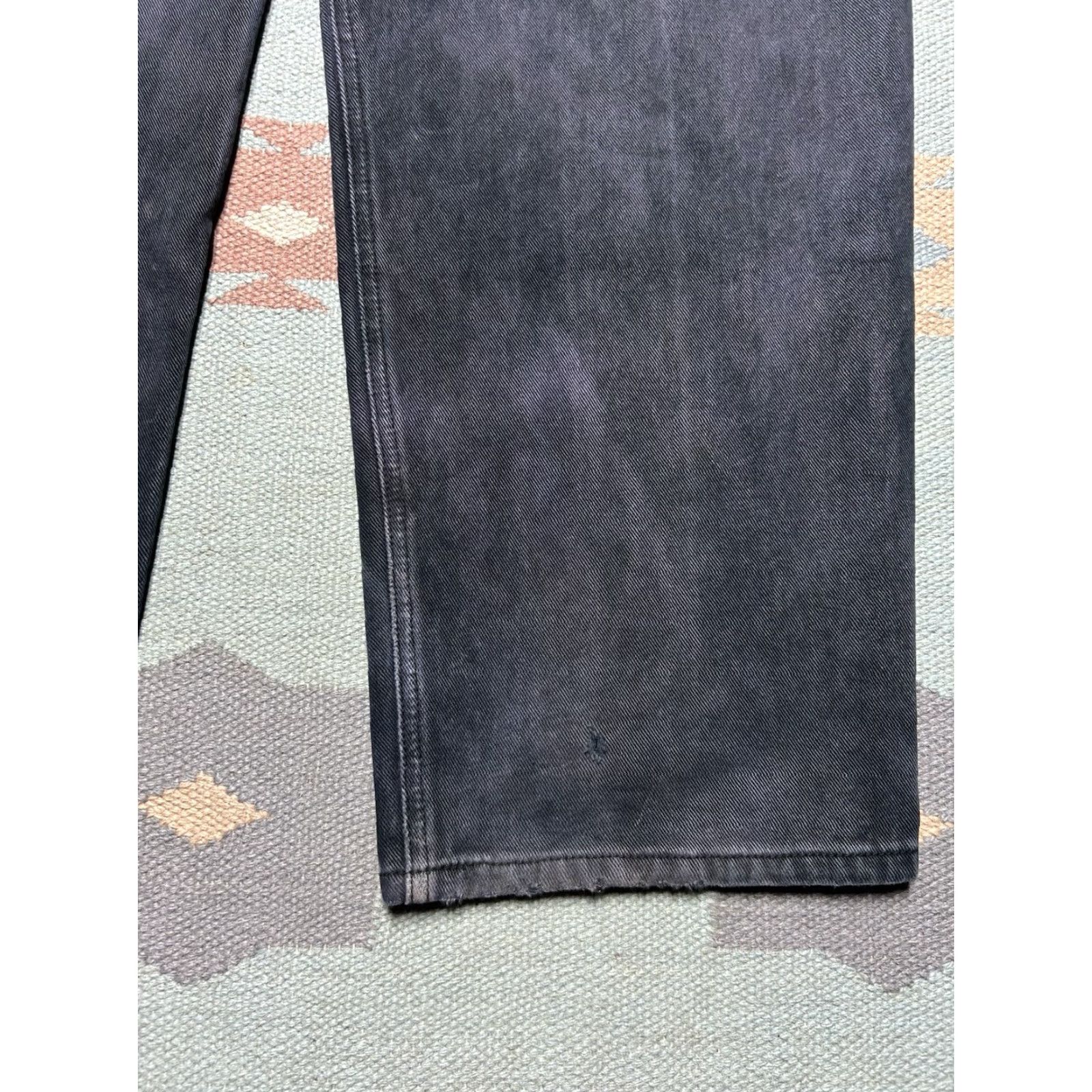 Pelle Pelle VINTAGE Pelle Pelle Jeans Wide-Leg Baggy Y2K Black Goth Grunge 38x34 Jeans Men Regular Inseam 34 Size US 38 / EU 54 - 3 Thumbnail