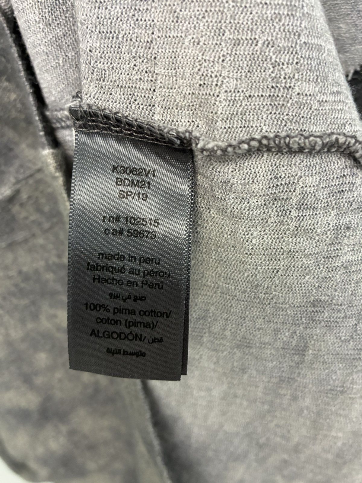 John Varvatos Abstract Henley Large Size US L / EU 52-54 / 3 - 7 Thumbnail