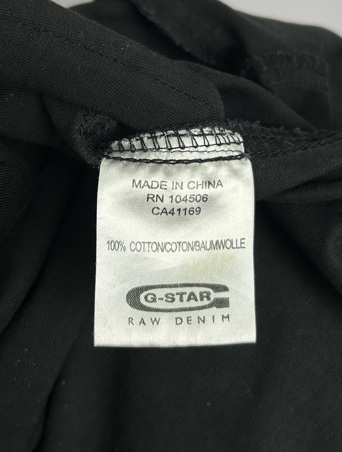 G-Star G Star Royal Art Jacket Big Logo Black RARE Size L Size US L / EU 52-54 / 3 - 14 Thumbnail