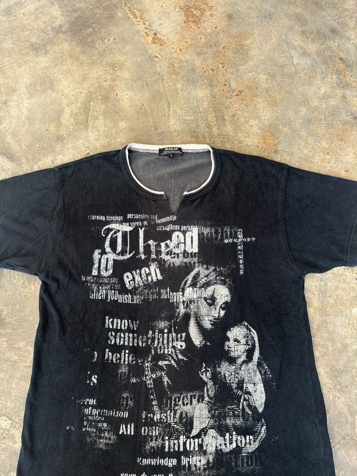 If Six Was Nine Y2k Bossy hill Ifsixwasnine Lgb Punk Style Tshirt Size US L / EU 52-54 / 3 - 2 Thumbnail