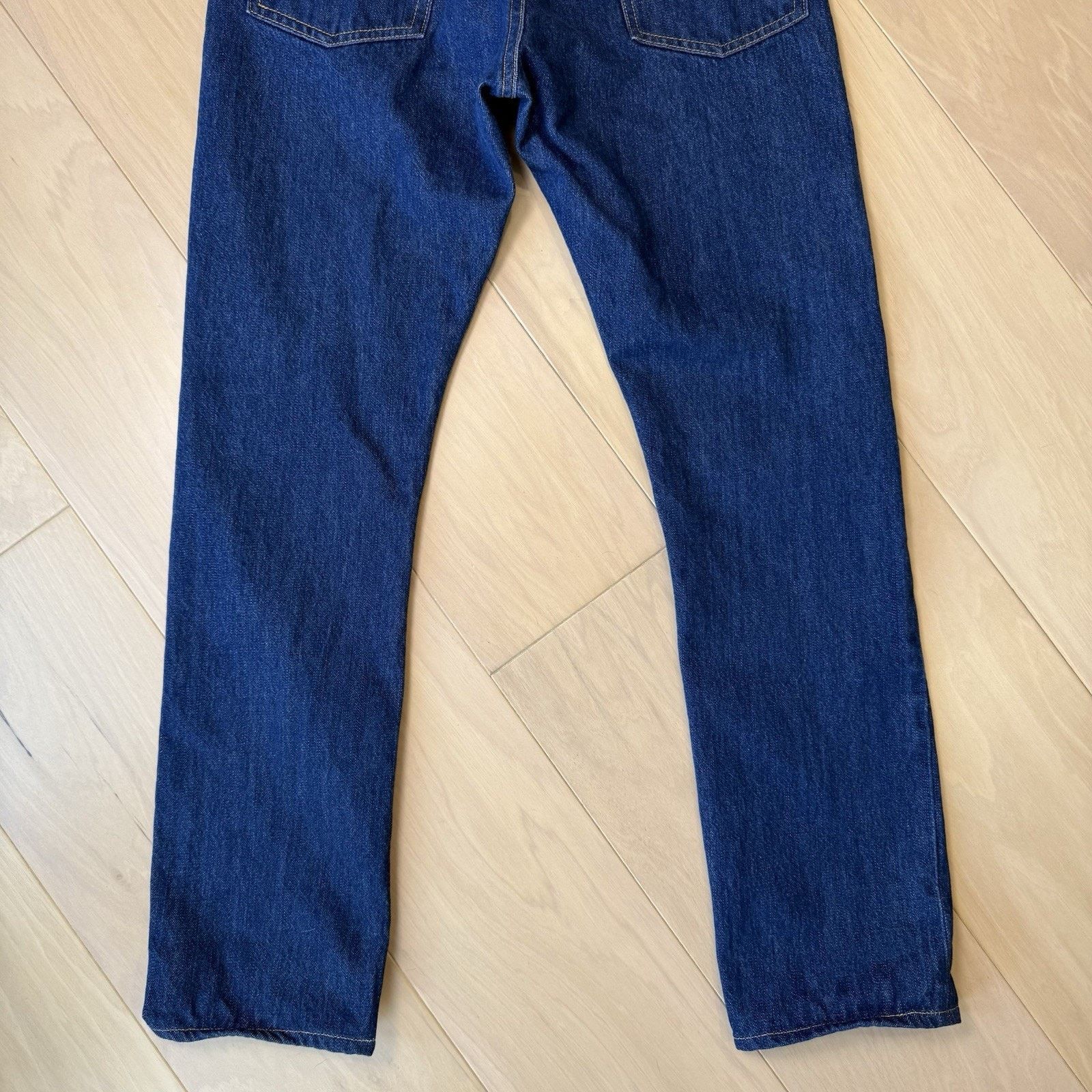 Taylor Stitch Taylor Stitch Selvedge Jeans 30 Blue Dark Wash Slim Straight Size US 30 / EU 46 - 9 Thumbnail