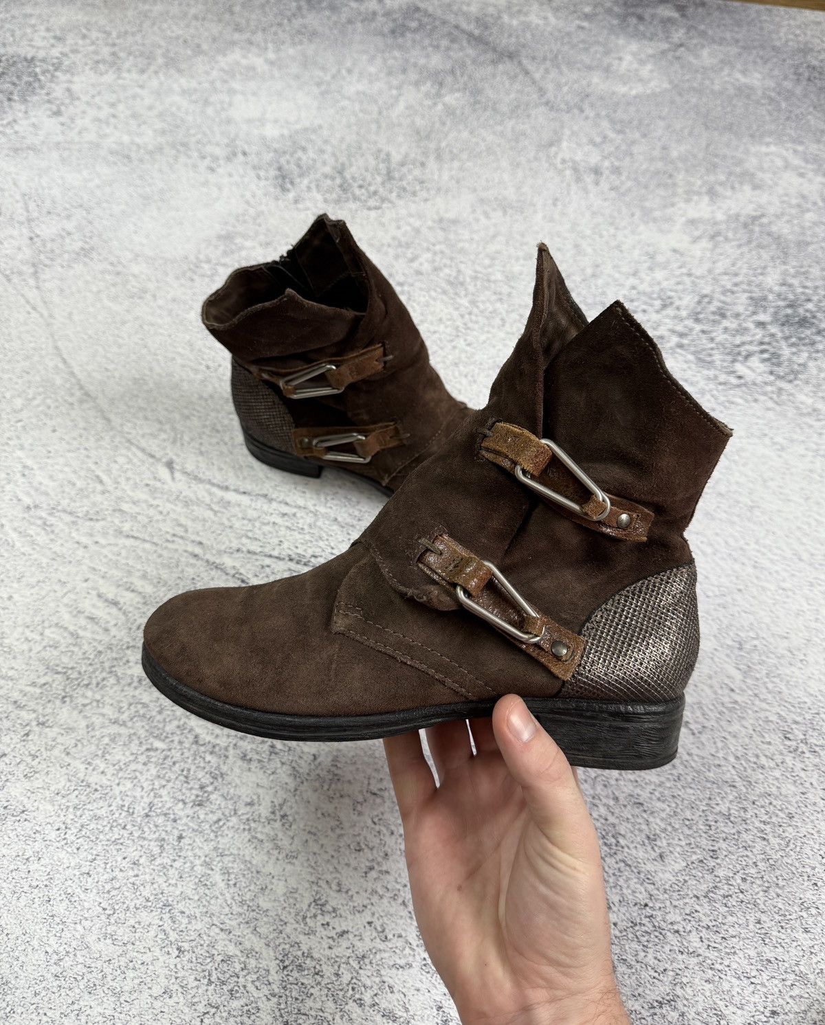 A.S.98 🔥A.S.98 Airsteps Style Ankle Vintage Western Boots Japanese Size US 7 / IT 37 - 9 Thumbnail