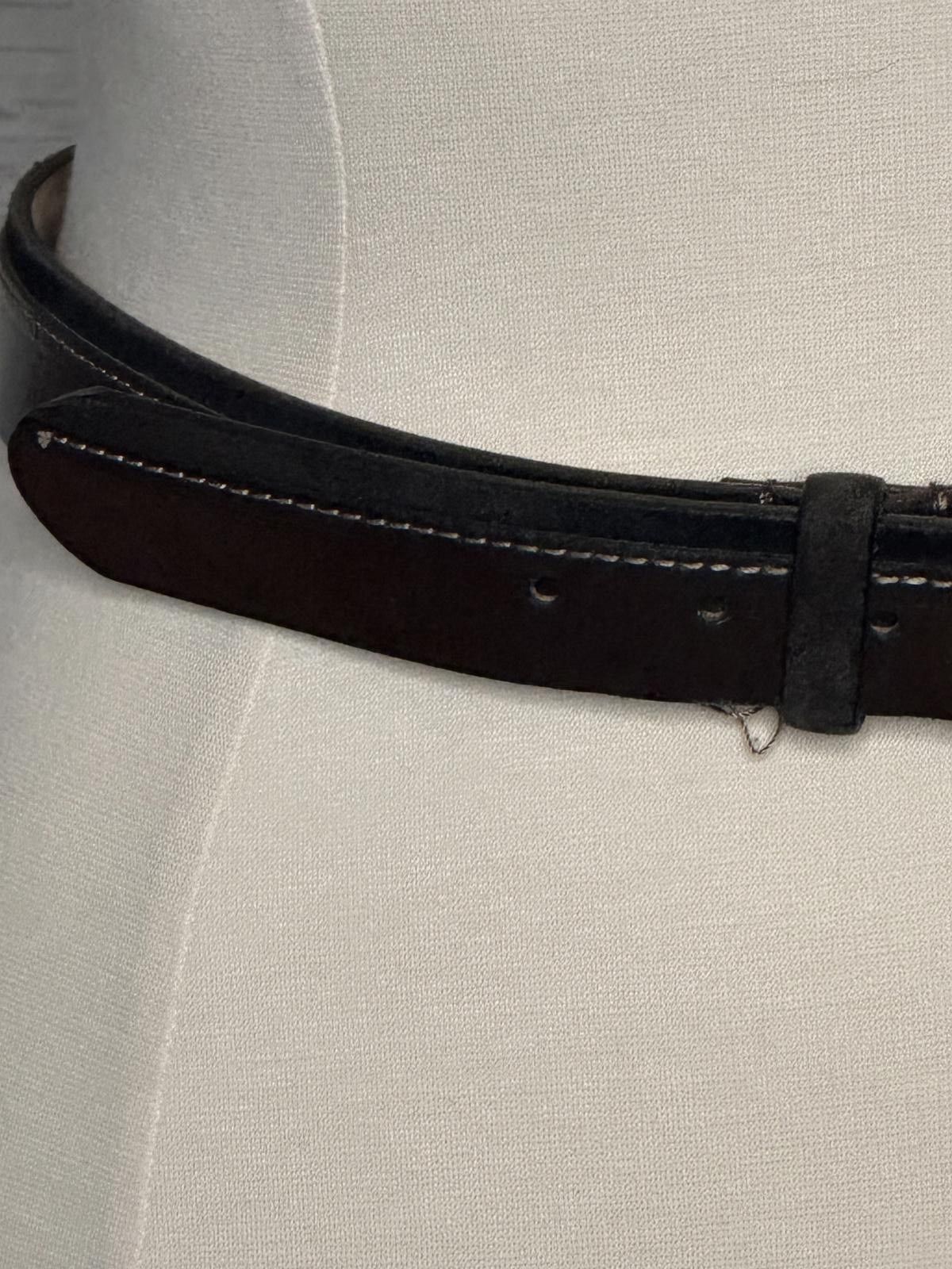 Massimo Dutti Massimo Dutti two-tone leather and suede belt Size 38 Size 38 - 3 Thumbnail