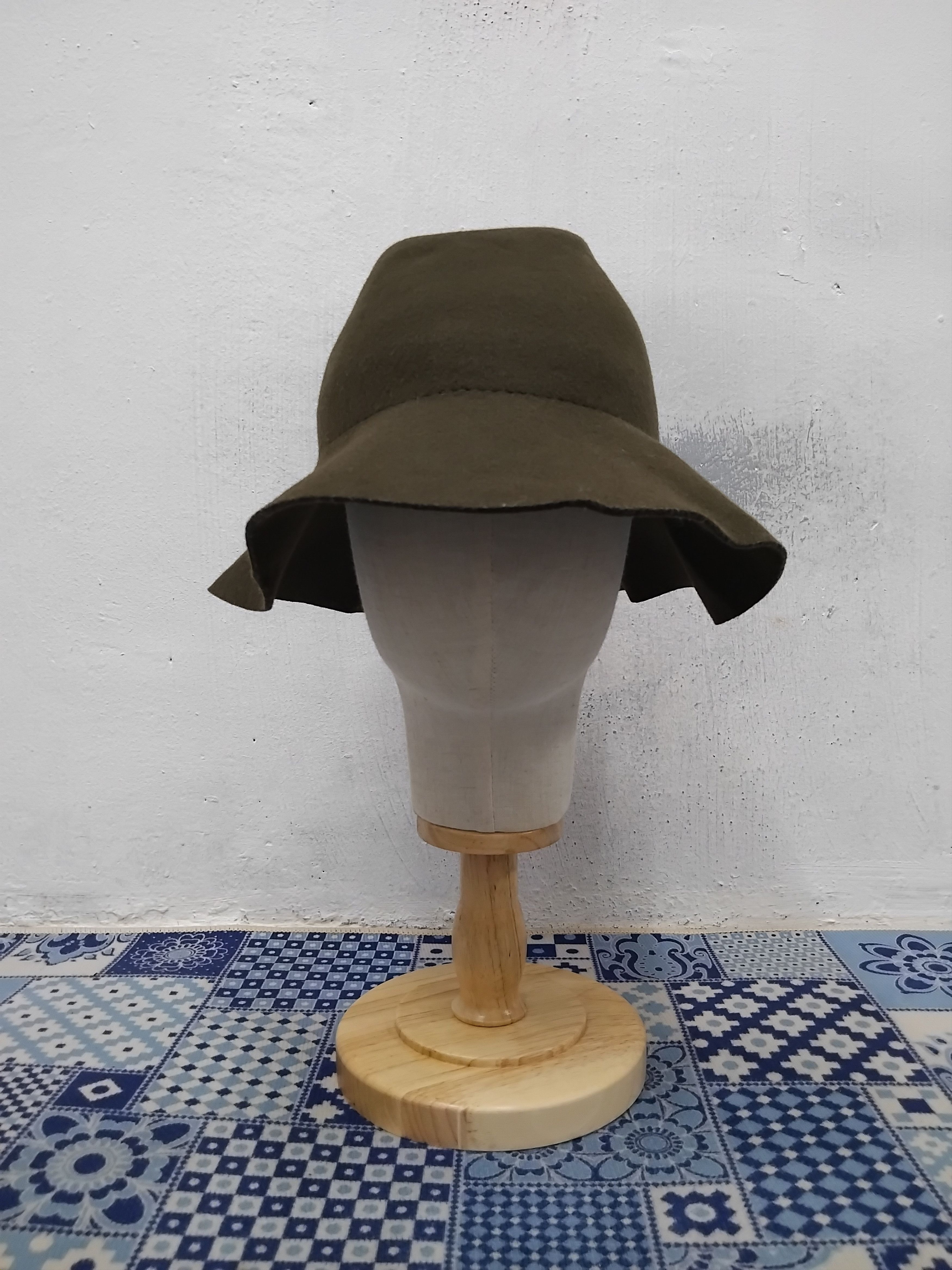 PPFM 💥Unnamed green colour hat Size 40 - 1 Thumbnail