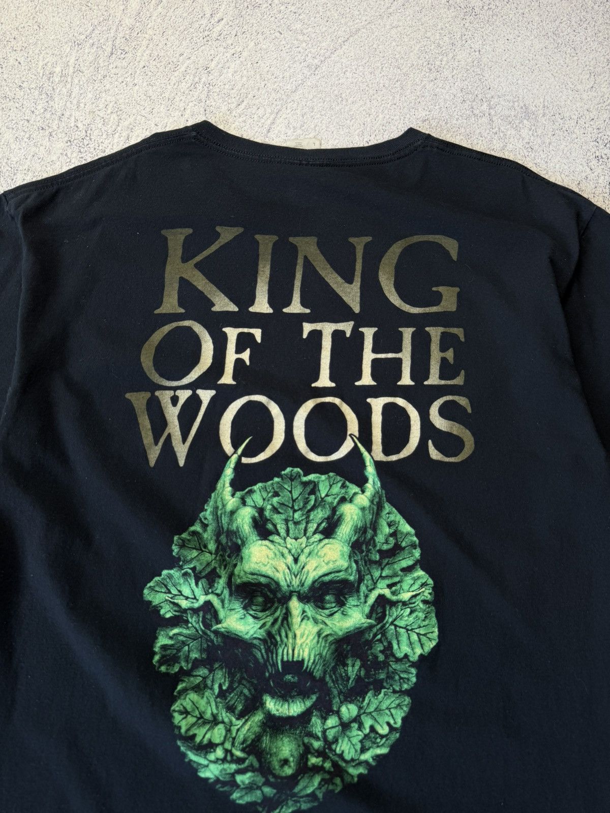 Band Tees Vintage Cradle Of Filth T Shirt King Of The Woods Rare Y2K Size US L / EU 52-54 / 3 - 18 Thumbnail