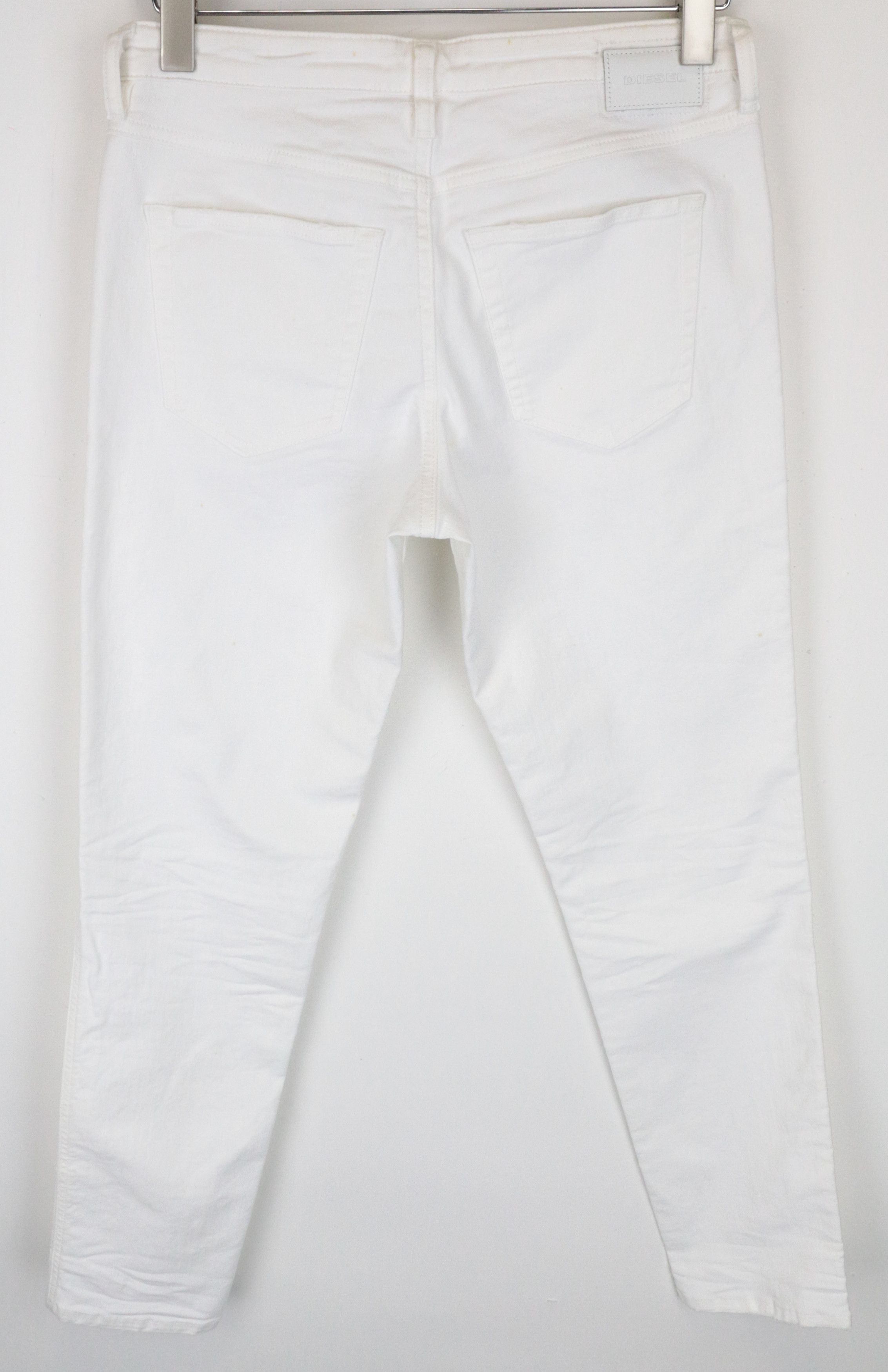 Diesel BABHILA 086AS W29/L34 White Slim Skinny Stretch Jeans 64285 Size 29" - 2 Thumbnail