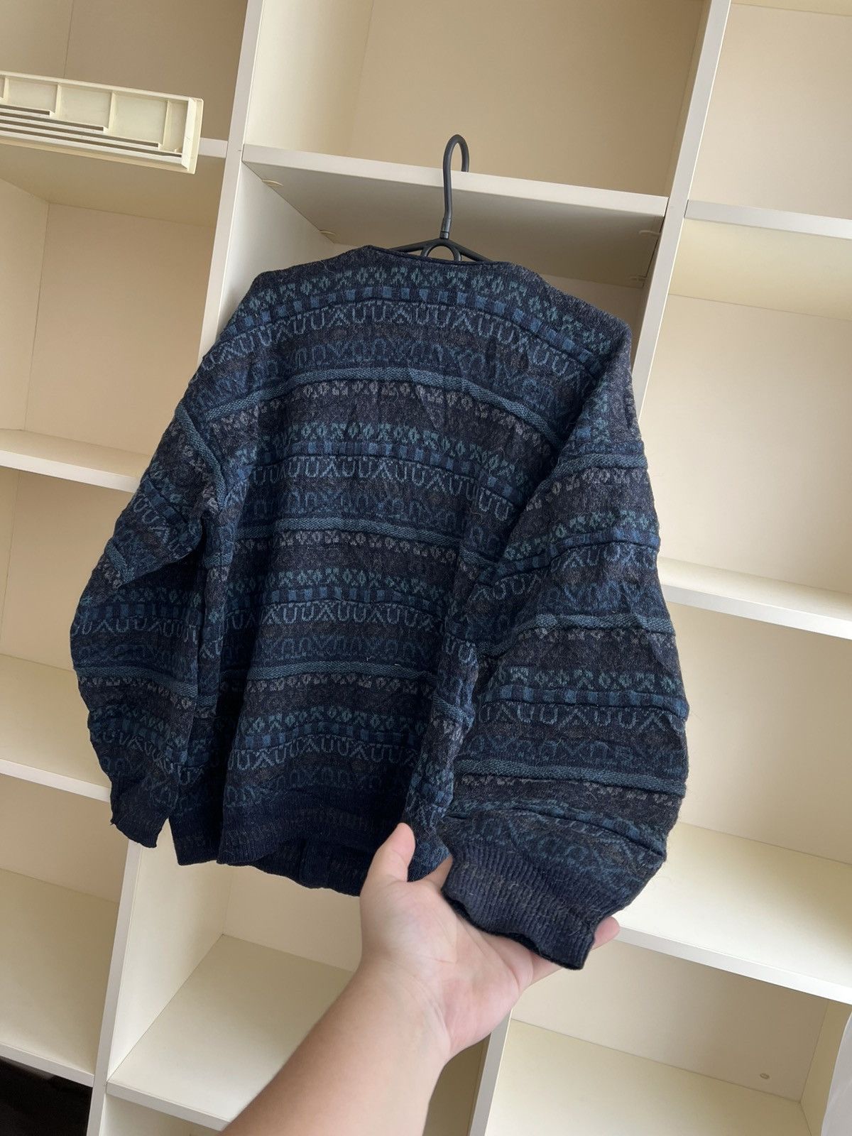 Lacoste Vintage 1990s Lacoste Cardigan Sweater Size US L / EU 52-54 / 3 - 15 Thumbnail