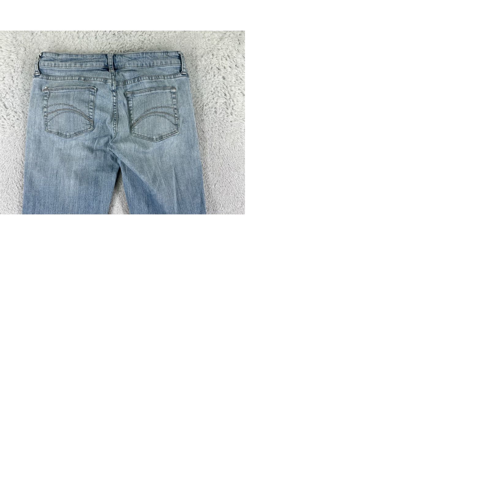 Decree Decree Jeans Womens 5 Blue Denim Bootcut Cotton Blend Embroidered Zip Fly Size 27" / US 4 / IT 40 - 10 Thumbnail