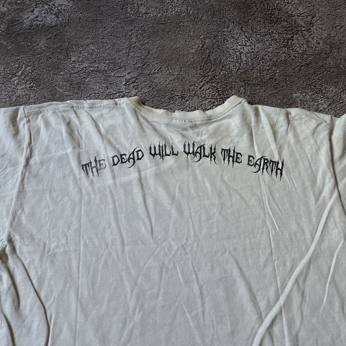Band Tees Vintage Y2K DOWN DEAD CREEPY ABSTRACT ANGRY L Size US L / EU 52-54 / 3 - 8 Thumbnail