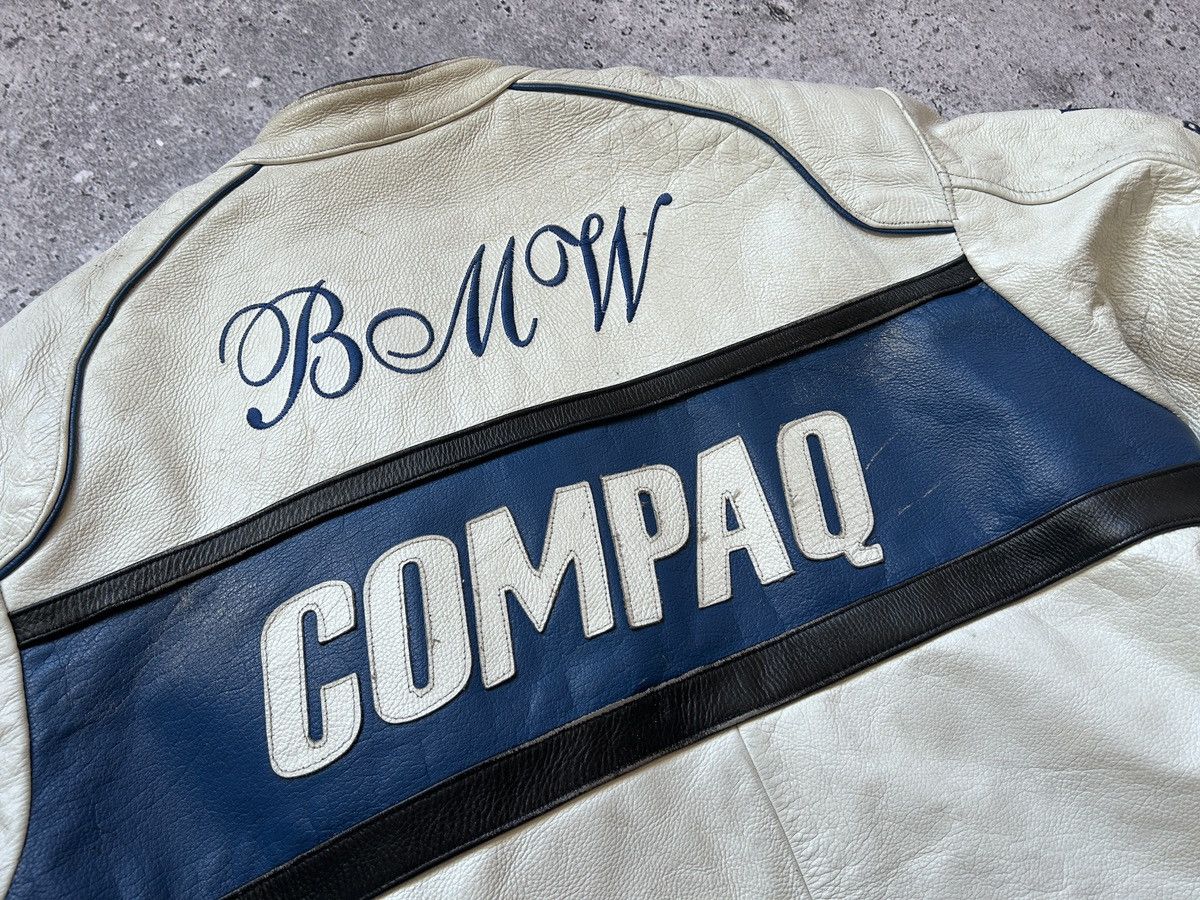 BMW × NASCAR BMW Compaq leather jacket 90s Size US M / EU 48-50 / 2 - 14 Thumbnail