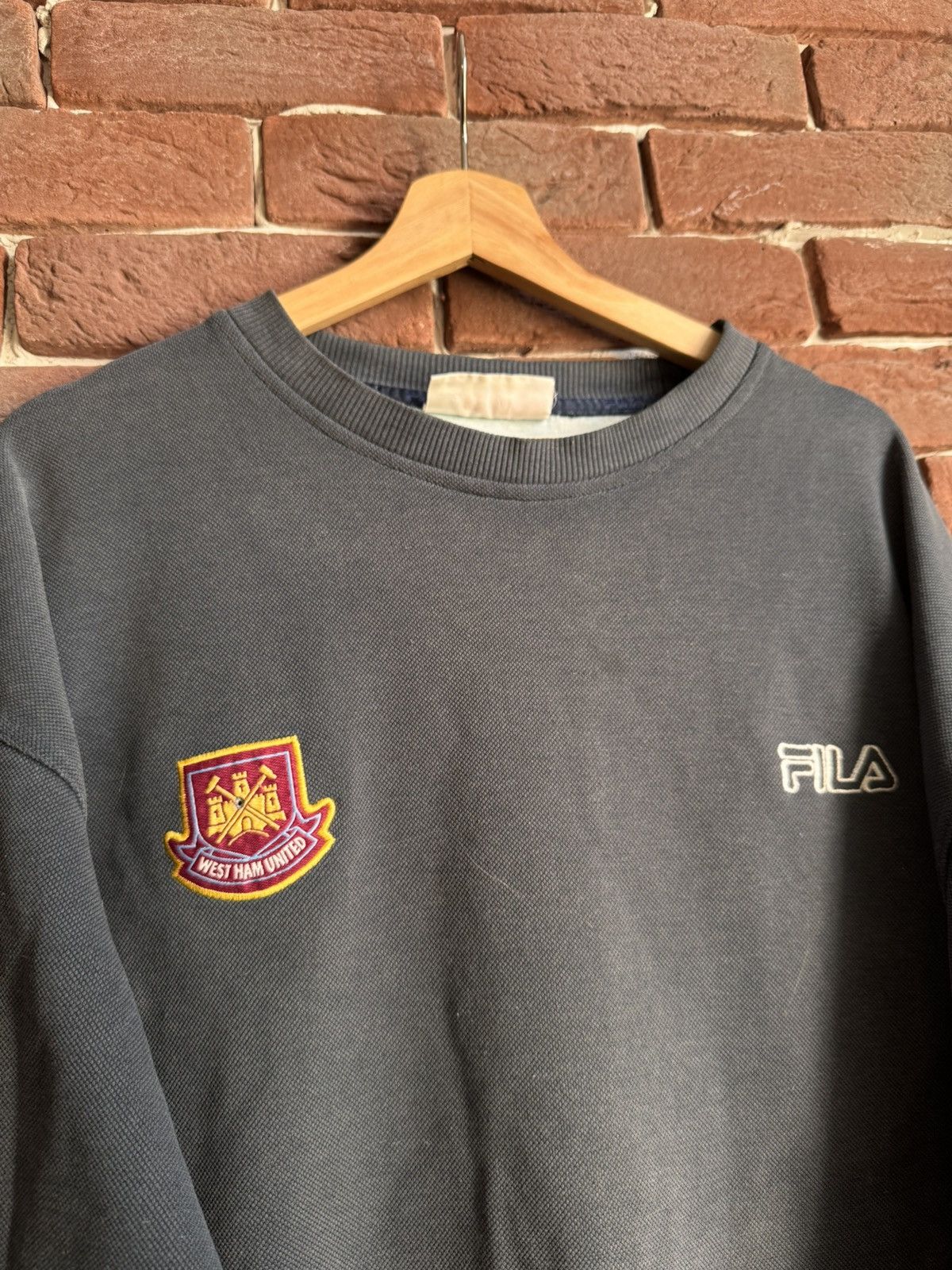 Fila Vintage Fila West Ham United Sweater 90s Pullover Football Size US XXL / EU 58 / 5 - 3 Thumbnail