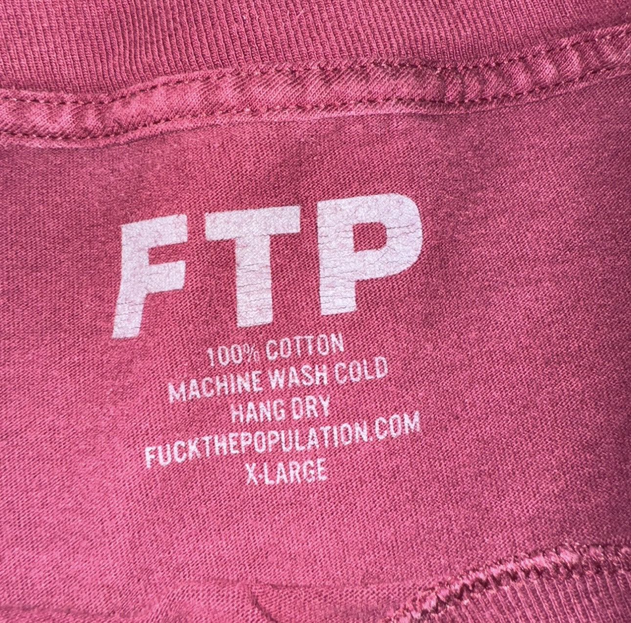 Fuck The Population FTP we don’t dial 911 tee Size US XL / EU 56 / 4 - 2 Thumbnail