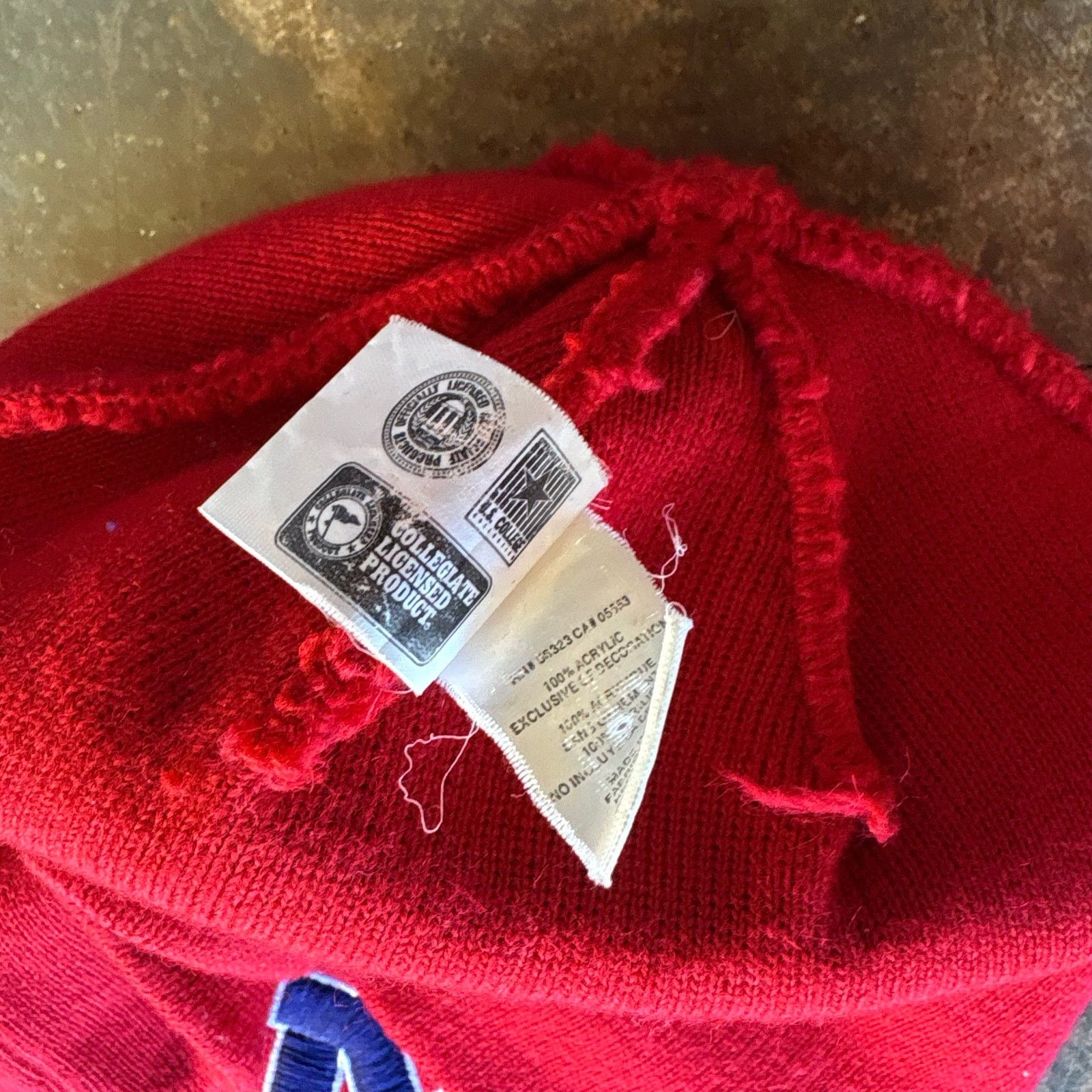 Nike Vintage Nike Ole Miss toboggan beanie hat Size ONE SIZE - 4 Thumbnail