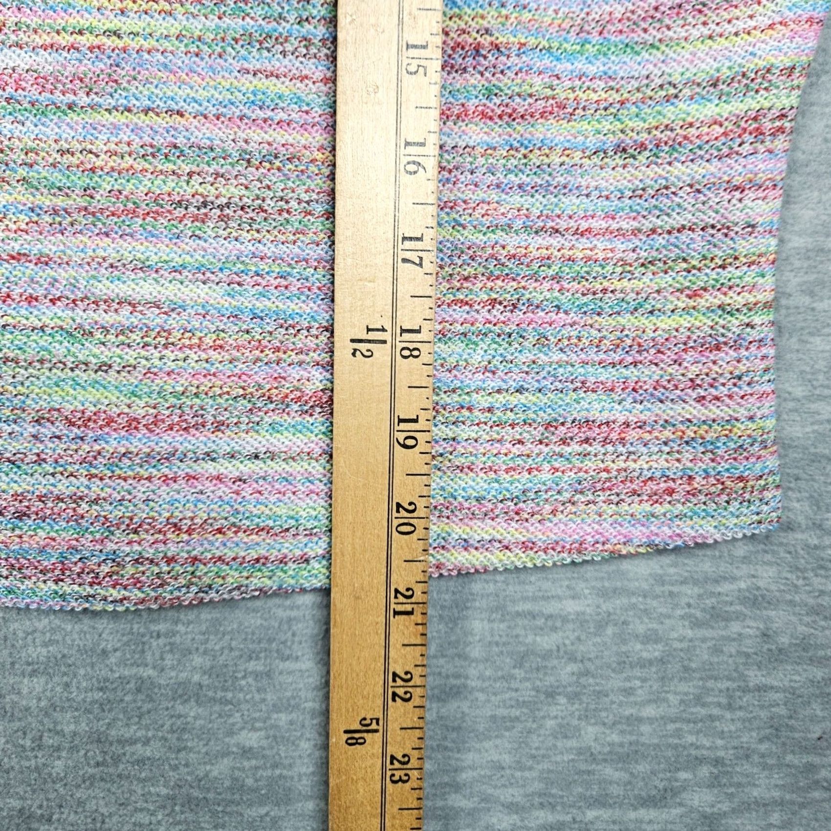 Anthropologie Anthropologie Top Space Dyed Knit Shirt XS Ladies Multicolor Regular Short Sleeve Autumn Spring Summer Winter Mens Womens Girls Boys Size XS / US 0-2 / IT 36-38 - 4 Thumbnail