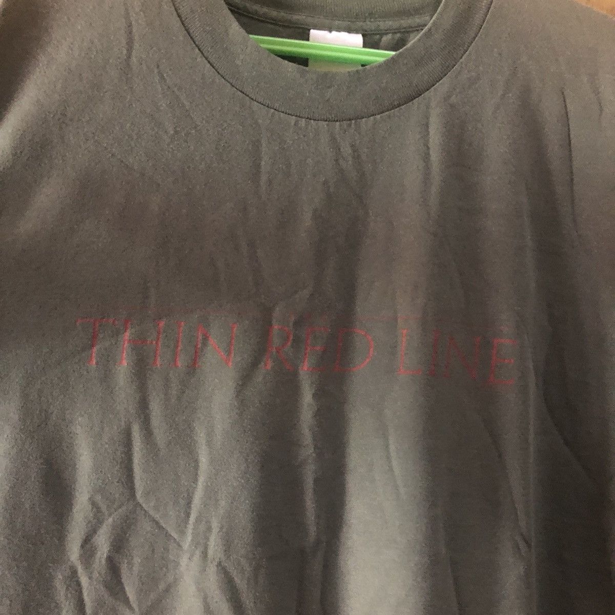 Vintage The Thin Red Line Vintage 90's Movie War Action Spellout Tee Size US XL / EU 56 / 4 - 5 Thumbnail