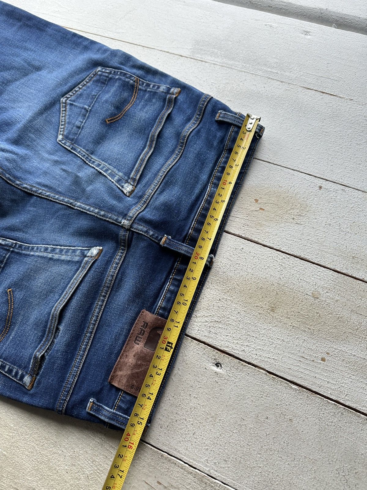 G-Star 🚨PUNK G STAR OPIUM SKINNY 96 BLUE MENS JEANS Y2k BIKER Size US 30 / EU 46 - 15 Thumbnail