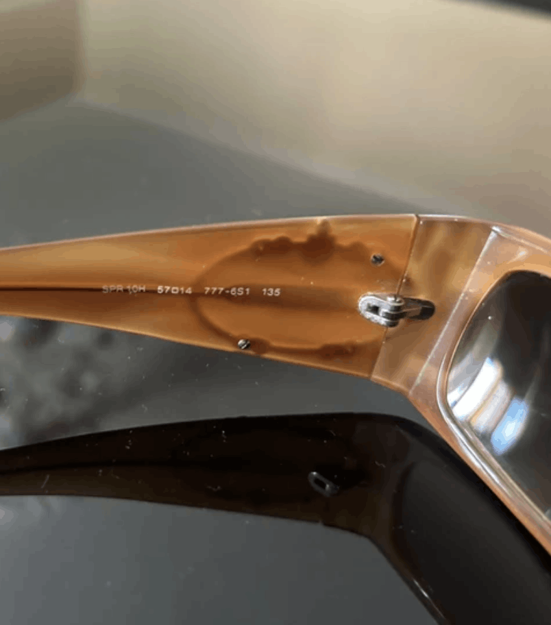 Prada PRADA Sunglasses 🇺🇸 TAX FREE Flame Star Mask Fire Silver Size ONE SIZE - 4 Thumbnail
