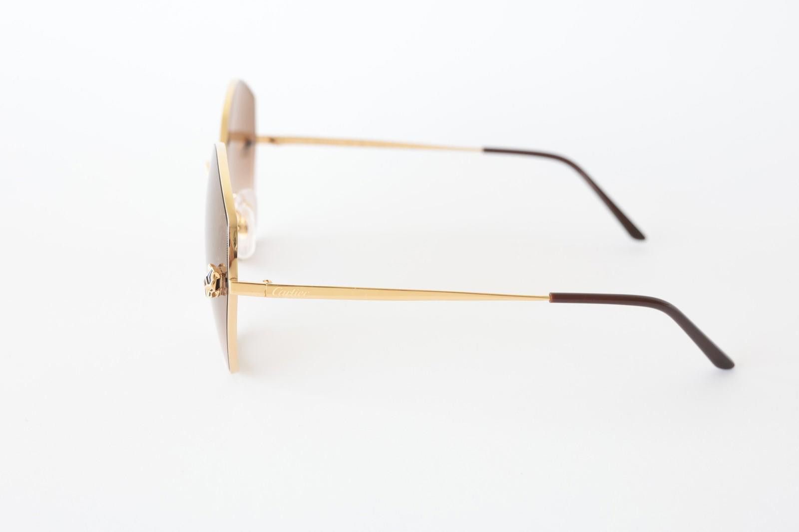 Cartier New Cartier eyewear optical sunglasses CT0356S 002 gold Size ONE SIZE - 3 Thumbnail