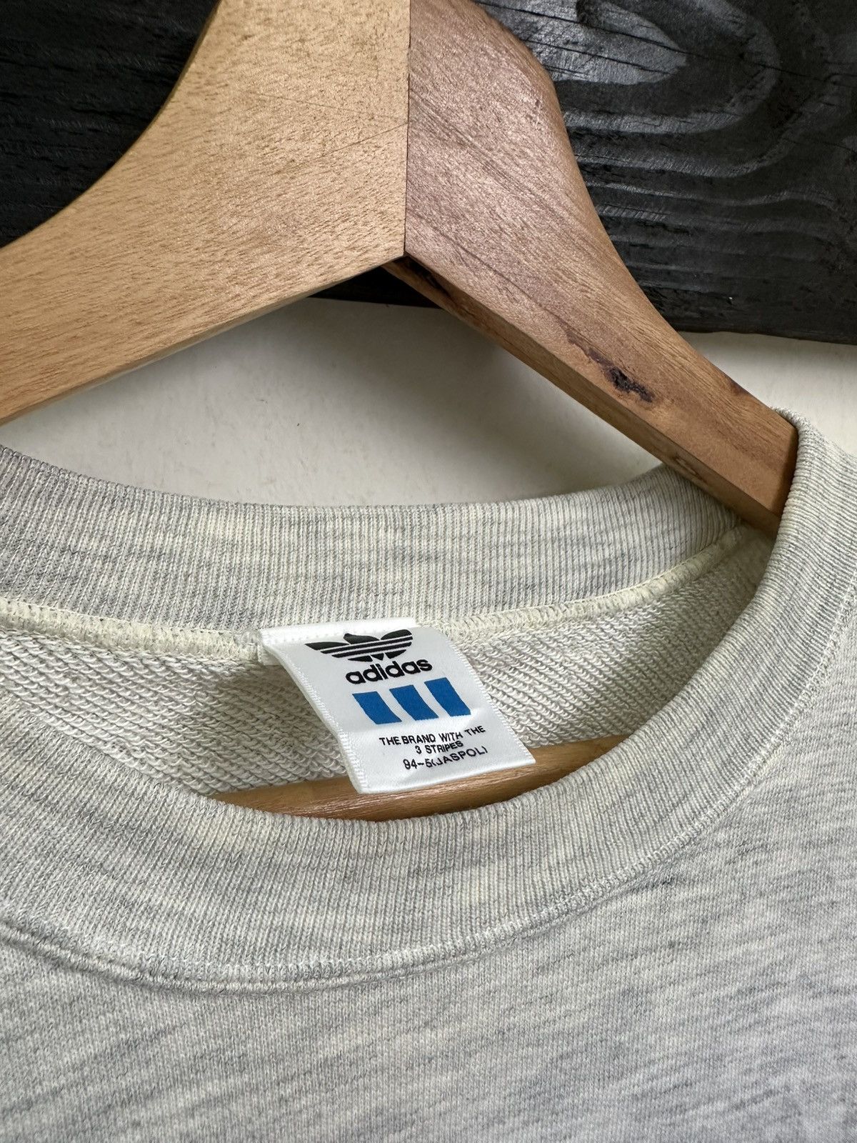 Adidas × Vintage Vintage Adidas Trefoils Crewneck Sweatshirt Size US S / EU 44-46 / 1 - 5 Thumbnail
