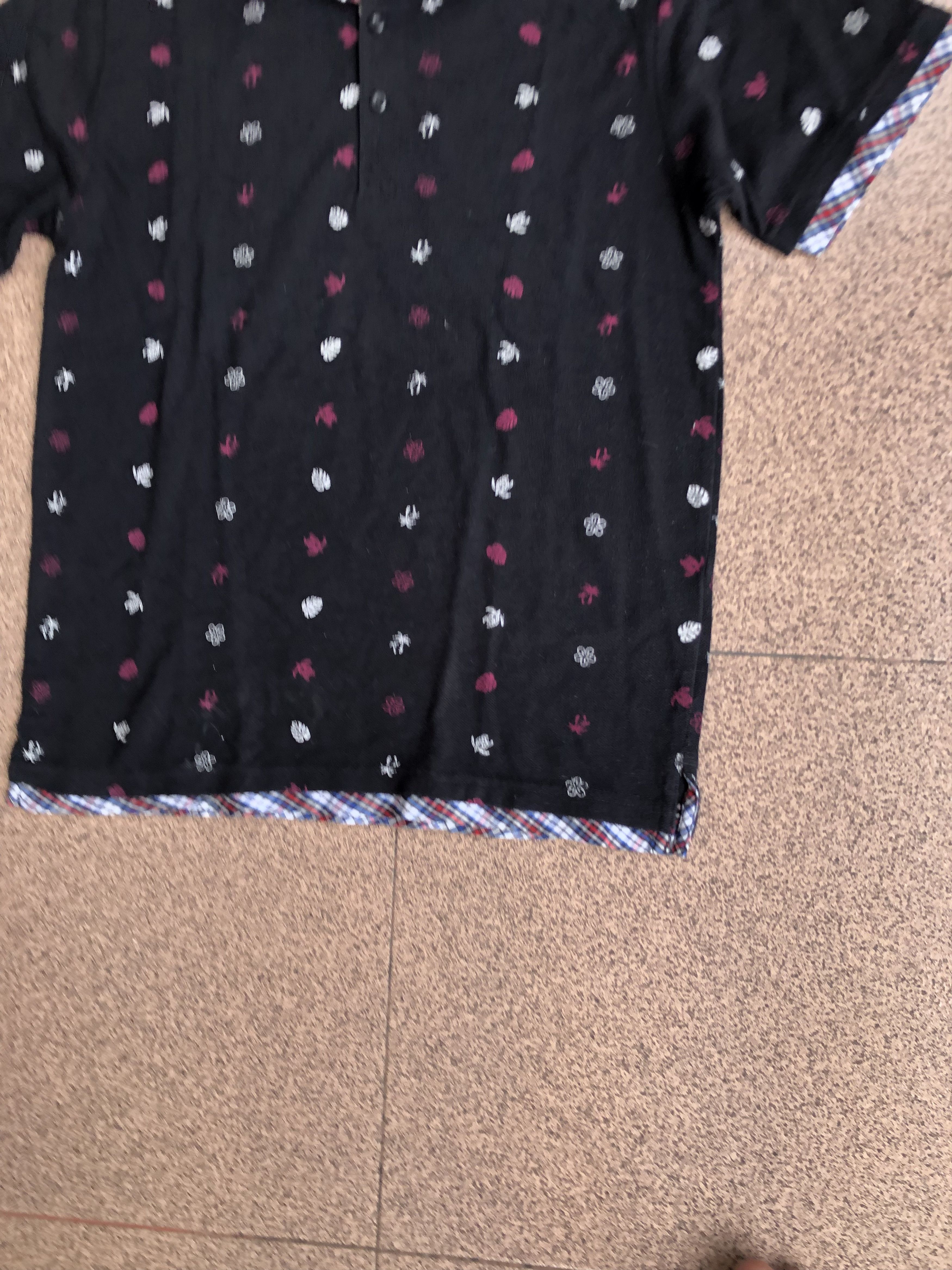 If Six Was Nine 2000s Double Layer Collar Vkei Style Y2k Japanese Size US M / EU 48-50 / 2 - 12 Thumbnail