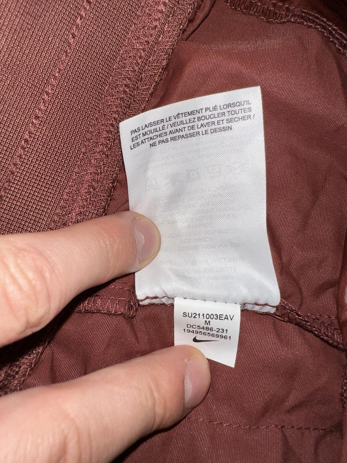 Nike Nike Women's Sportswear Nylon Brown Shorts Size 32" / US 10 / IT 46 - 9 Thumbnail