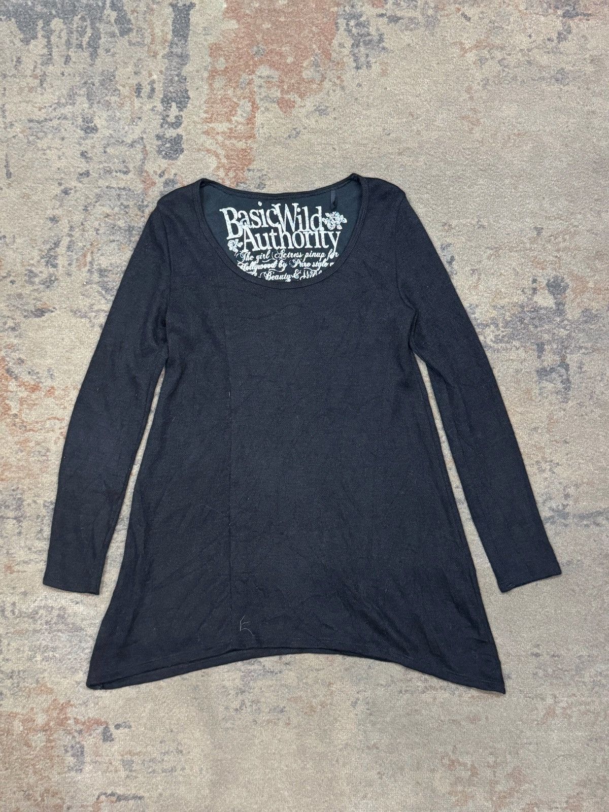If Six Was Nine × Japanese Brand × Le Grande Bleu (L.G.B.) Flare Long Sleeve Japanese Basic Wild Ifsixwasnine lgb style Size US S / EU 44-46 / 1 - 1 Thumbnail
